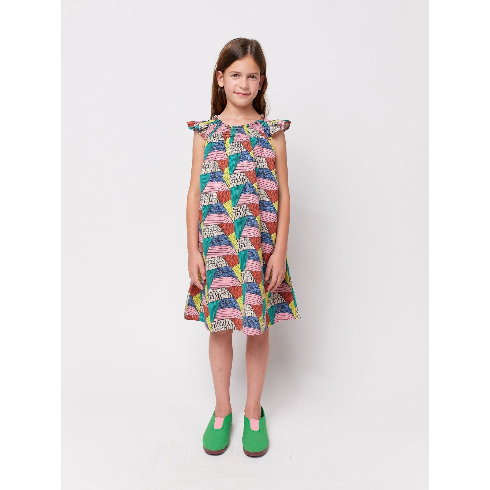 Prisma All Over Ruffled Woven Dress