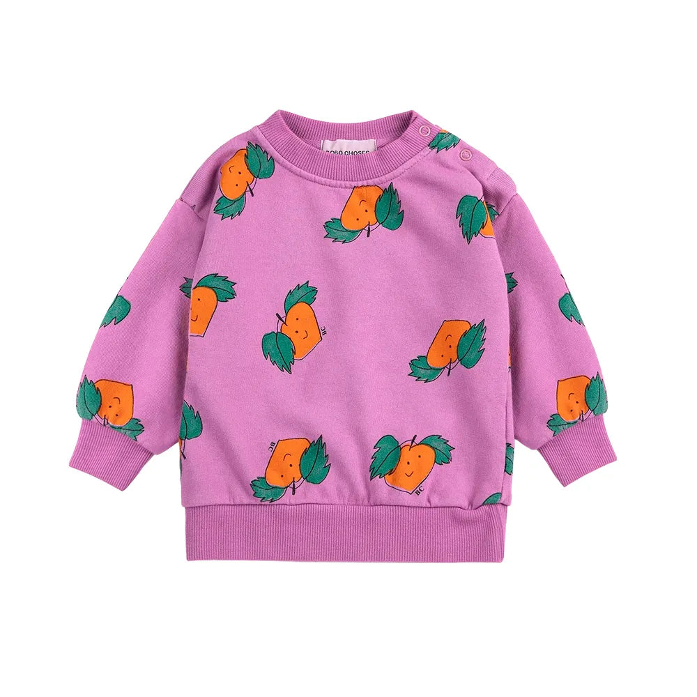 Tangerine All Over Sweatshirt
