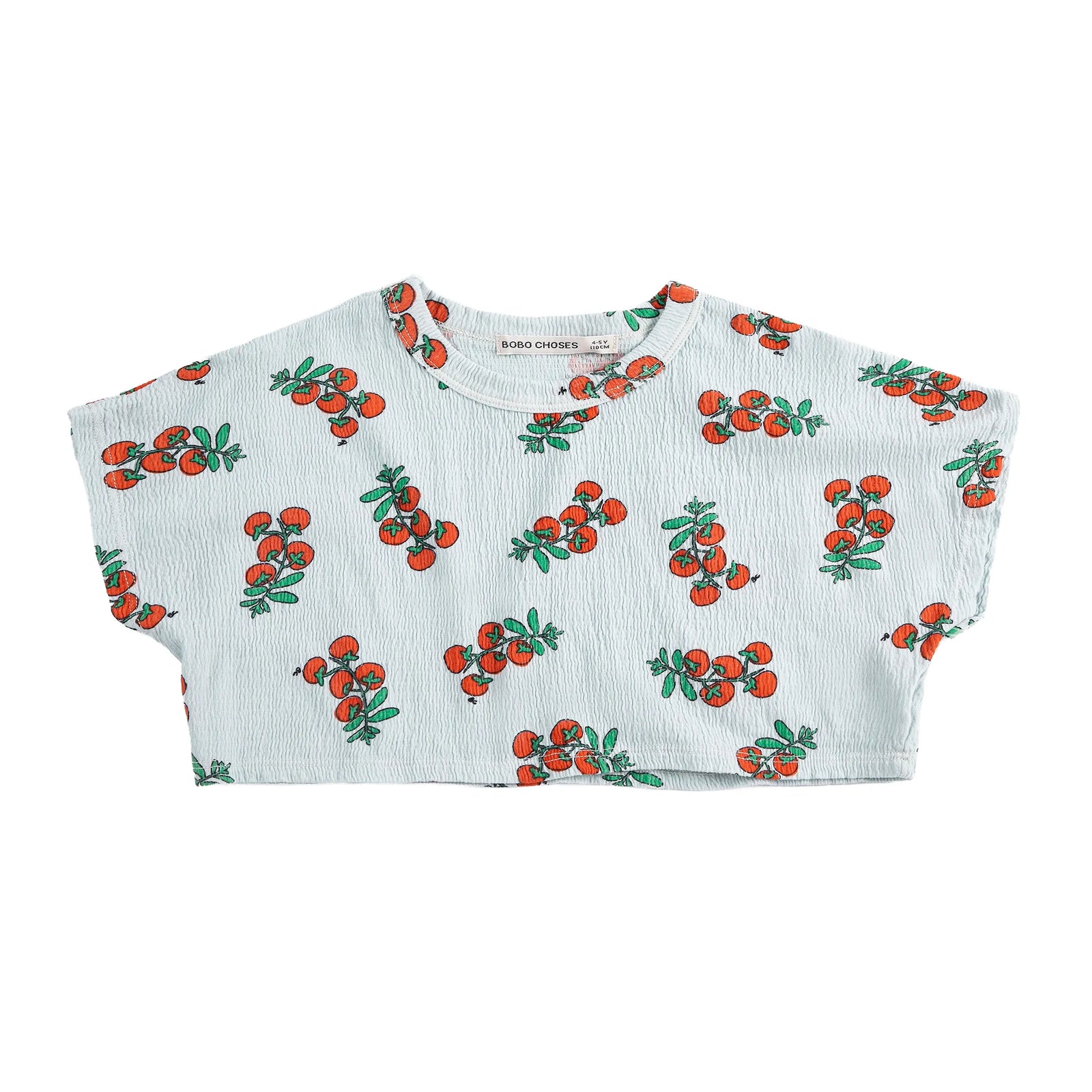 Juicy Tomatoes All Over Cropped T-Shirt