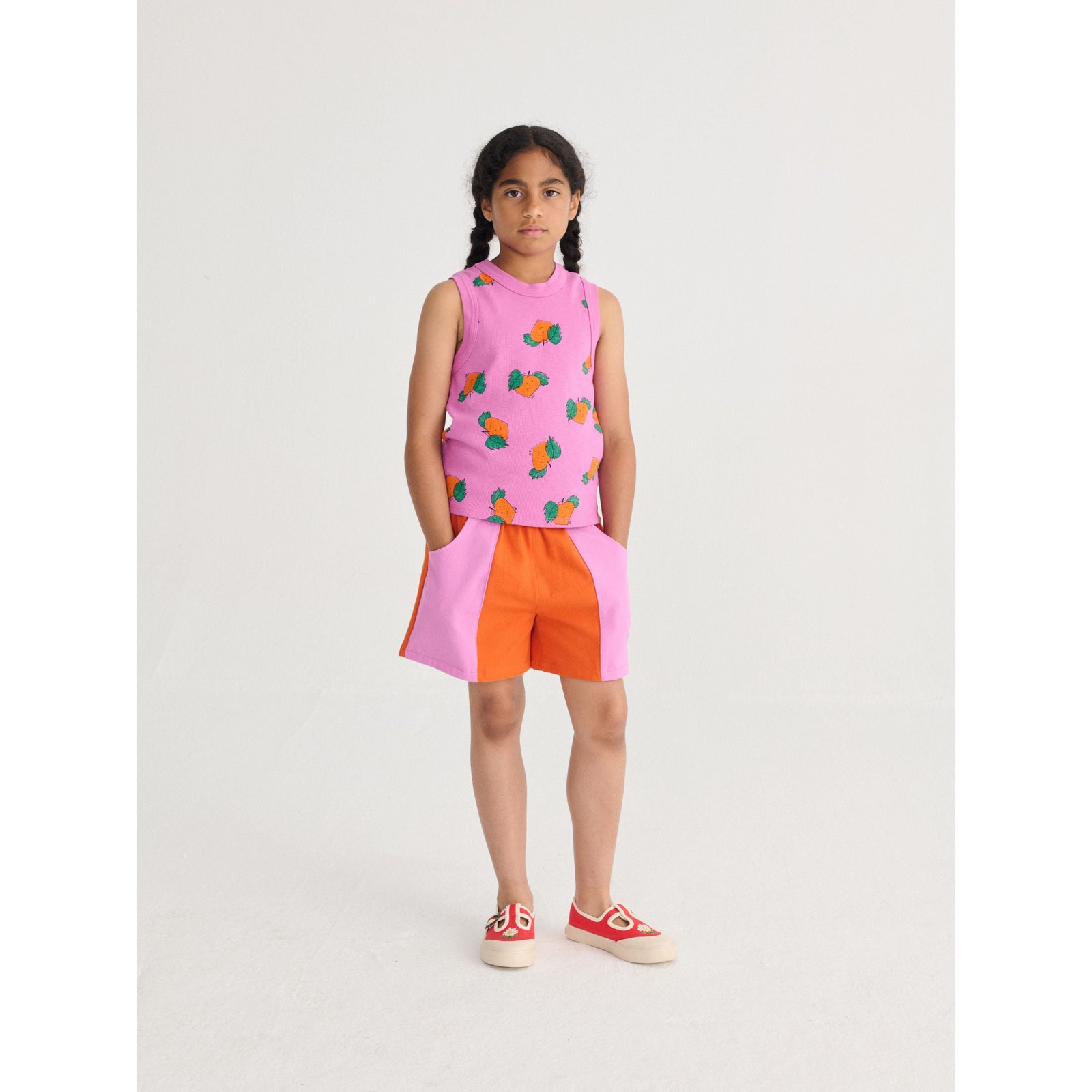 Tangerine All Over Tank Top
