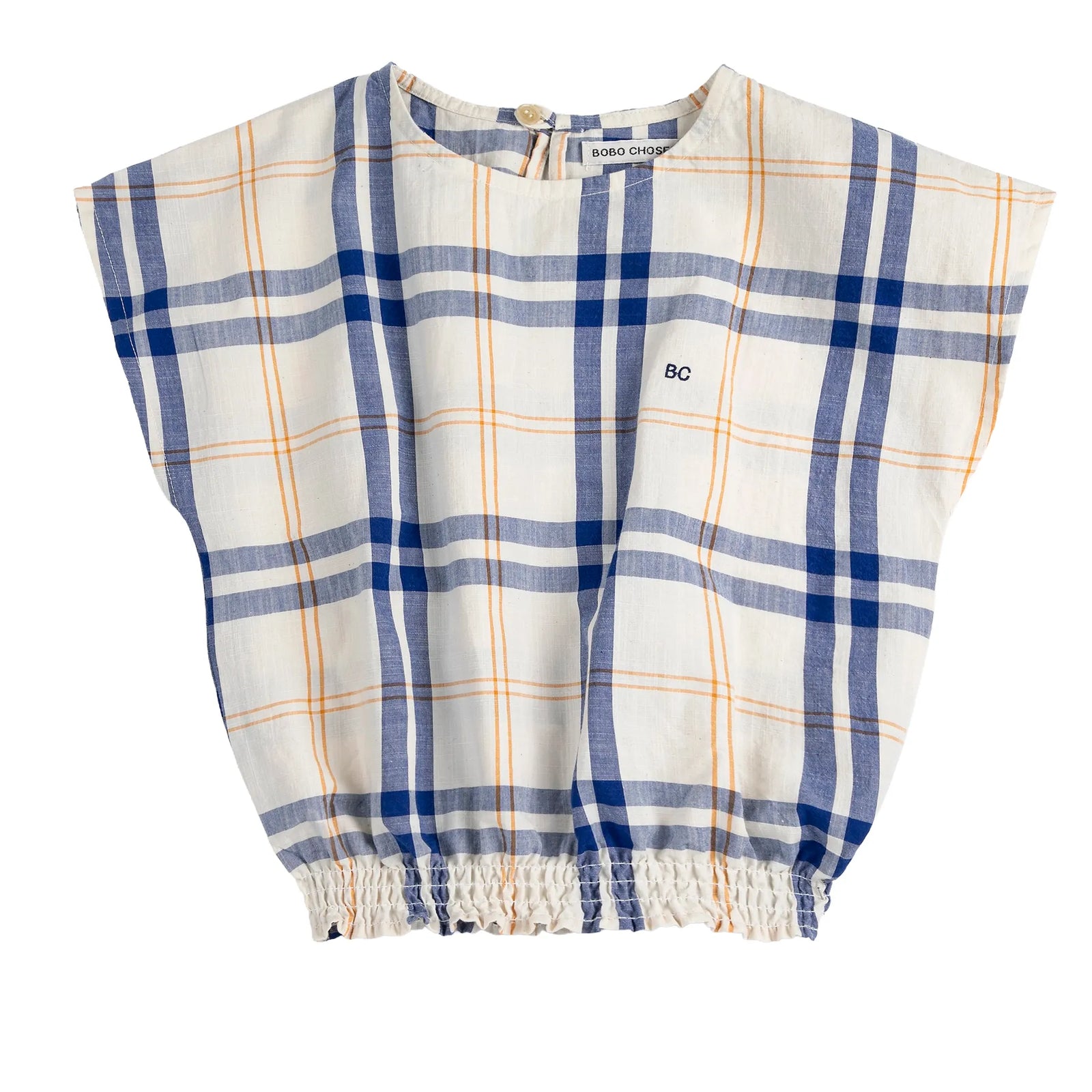 Fun Tartan Woven Top