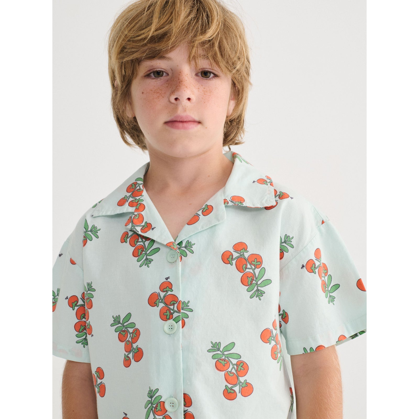 Juicy Tomatoes All Over Woven Shirt