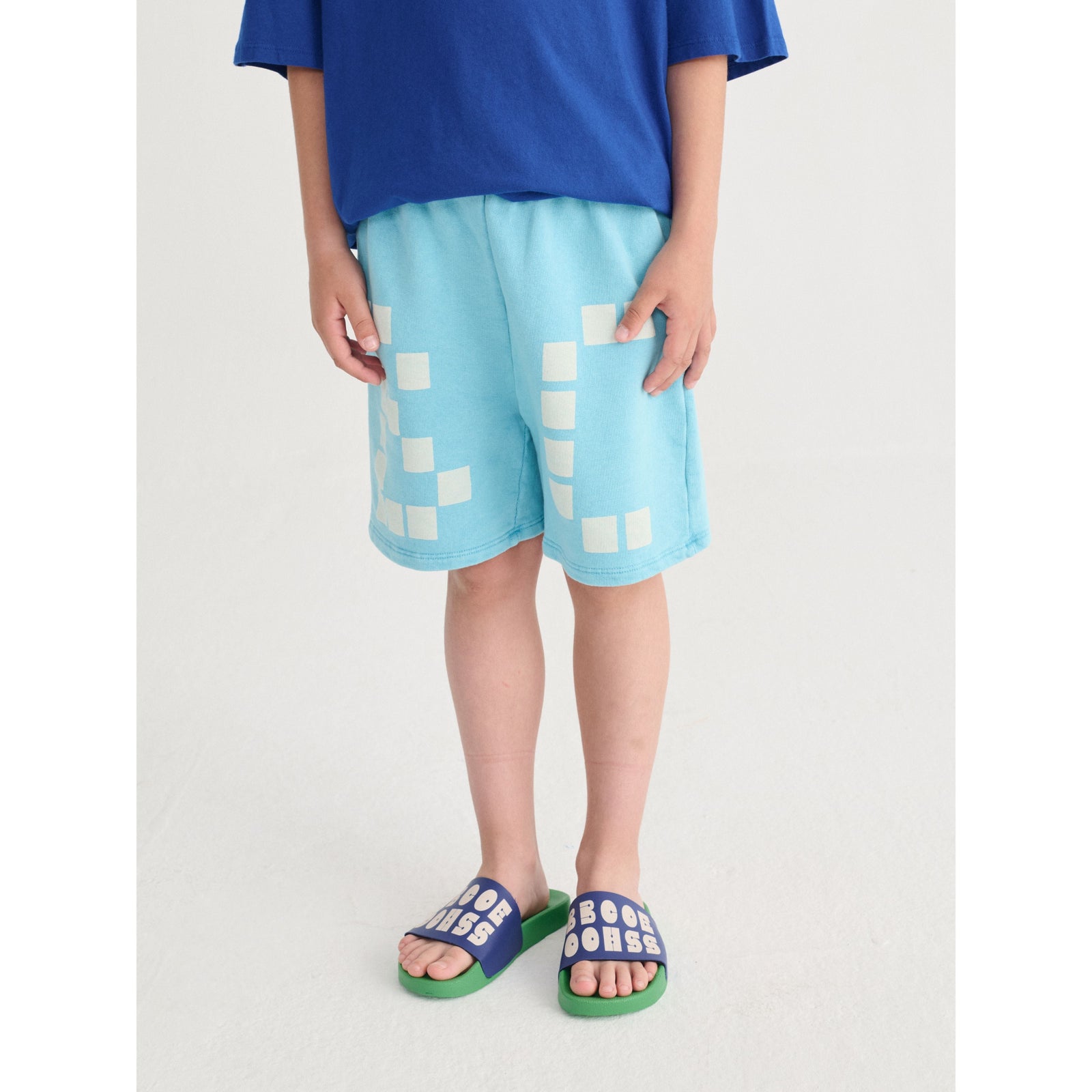 Square Bobo Choses Bermuda Shorts - Blue