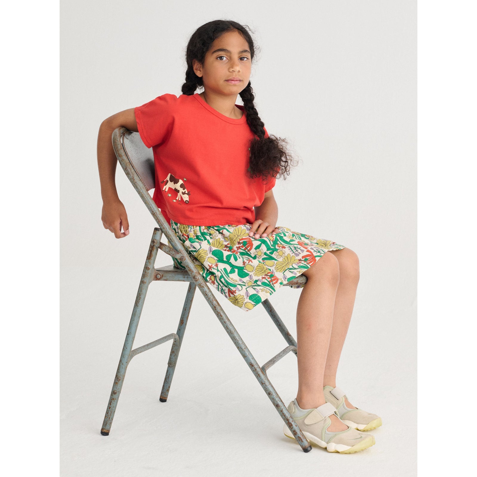 Color Herbalist All Over Woven Skirt