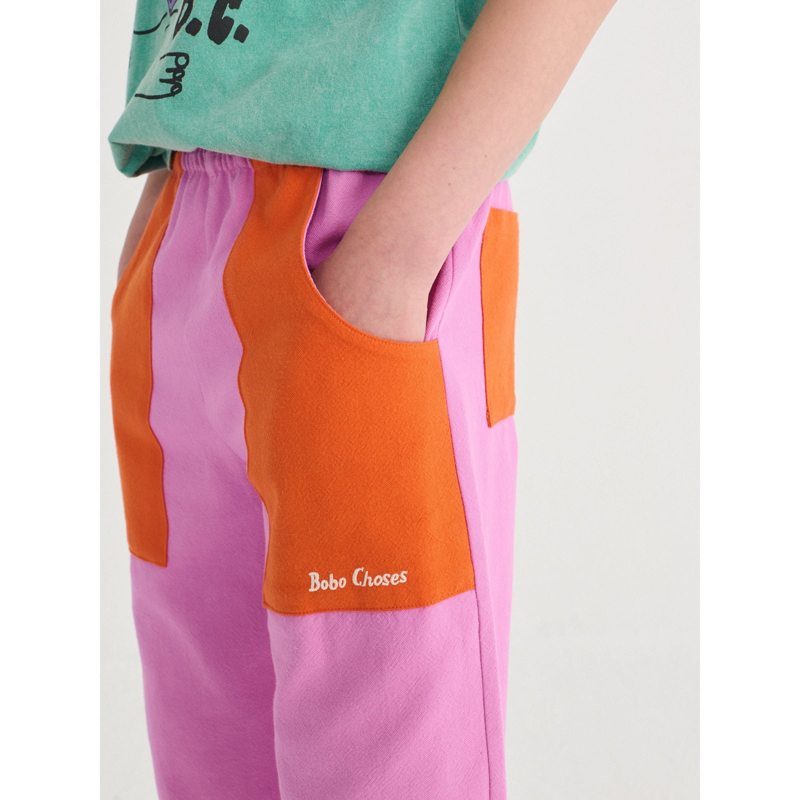 Bobo Choses Color Block Woven Pants