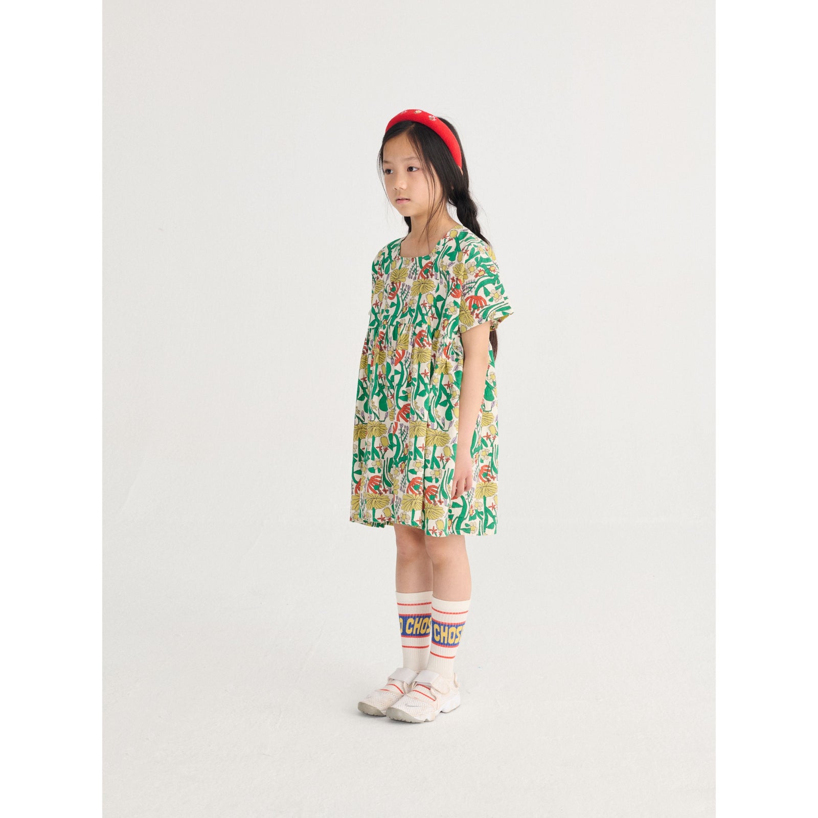 Color Herbalist All Over Woven Dress