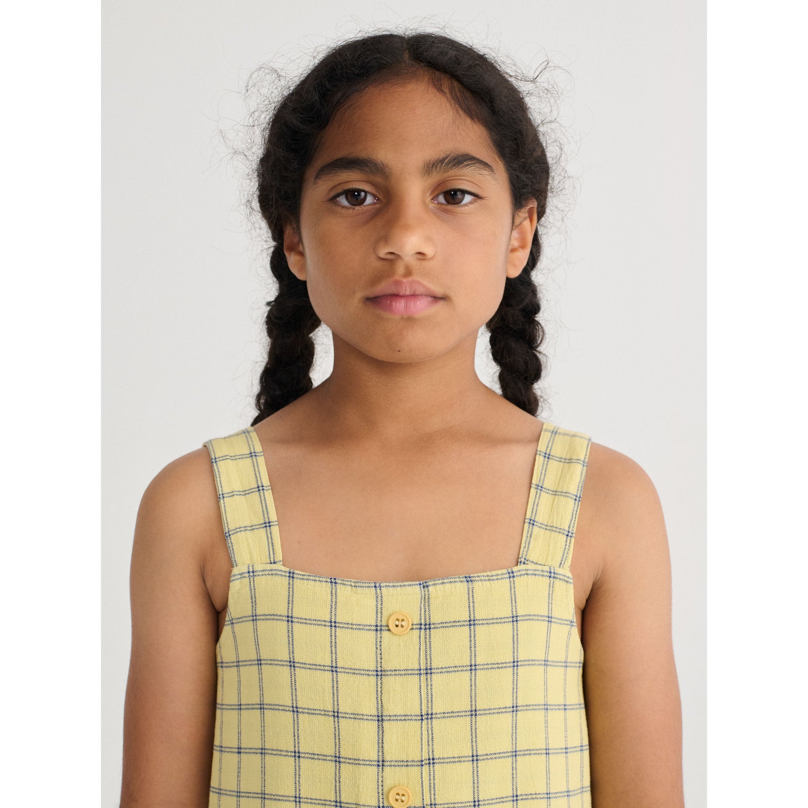 Spicy Window Pane Woven Dress
