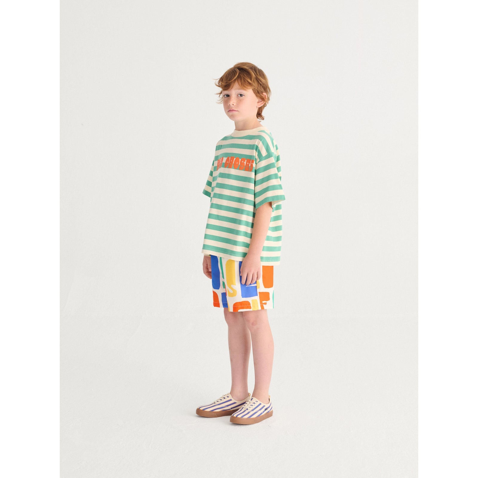 Bobo Choses Modern Striped T-Shirt