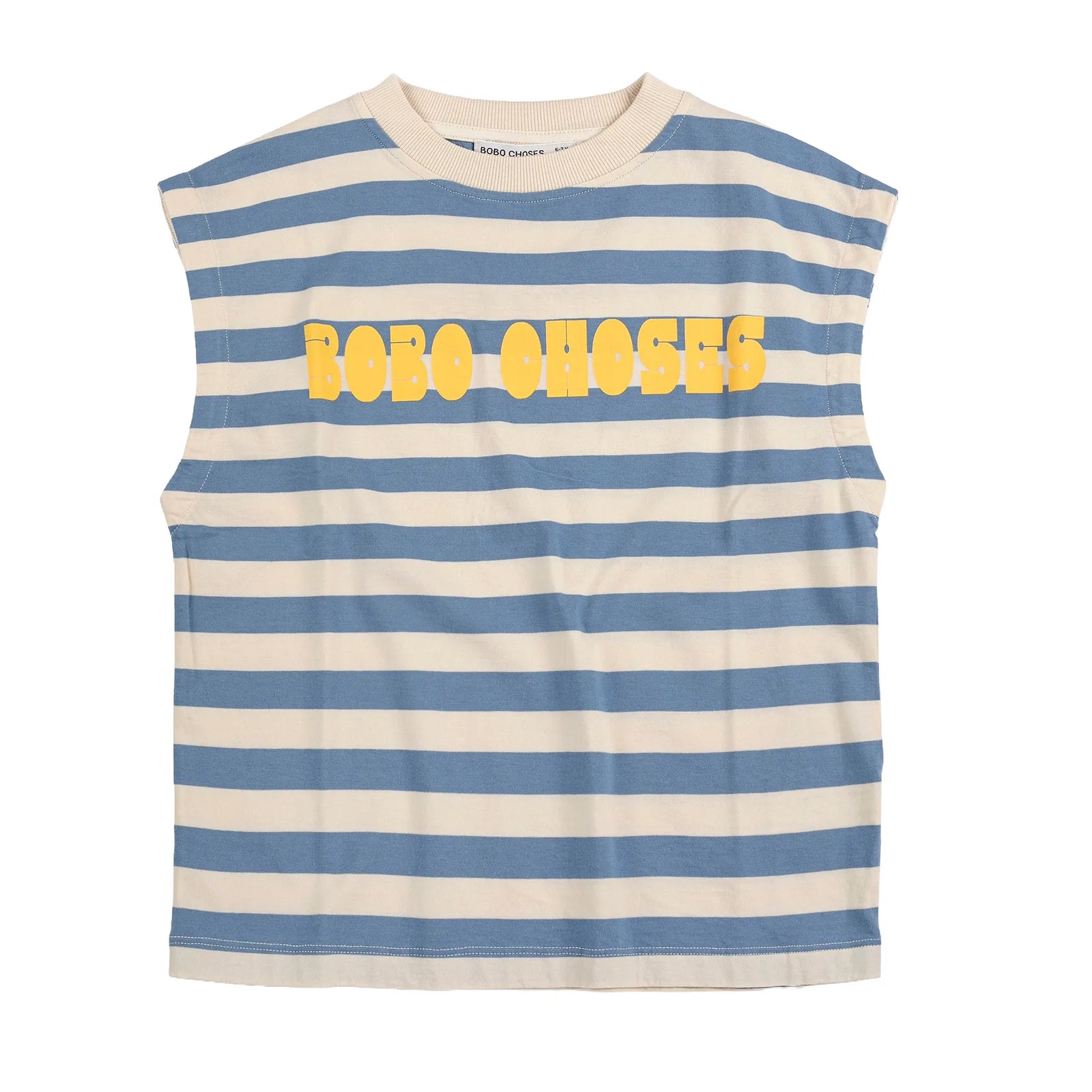 Bobo Choses Modern Striped Sleeveless T-Shirt