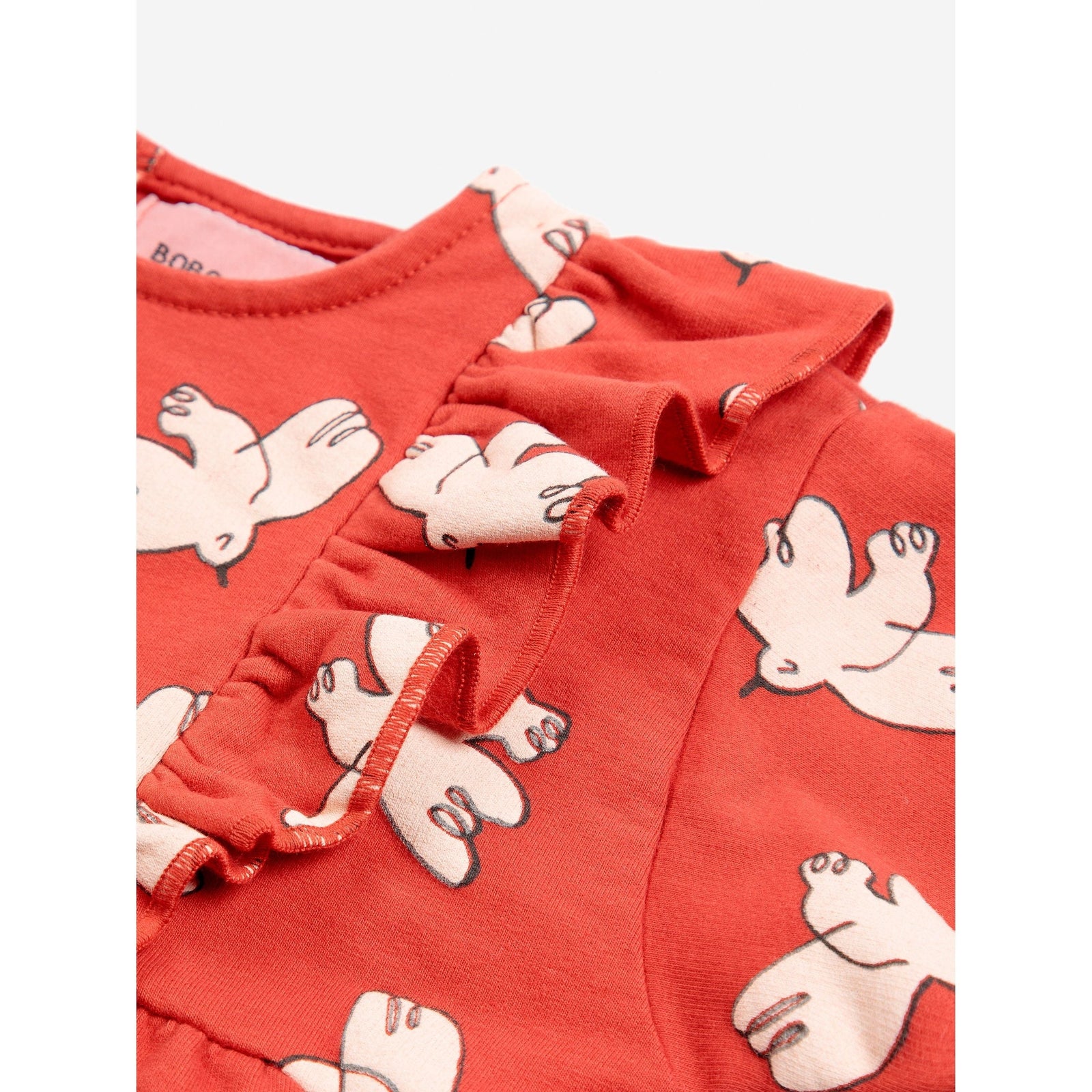 Baby Freedom Bird All Over Ruffle Dress