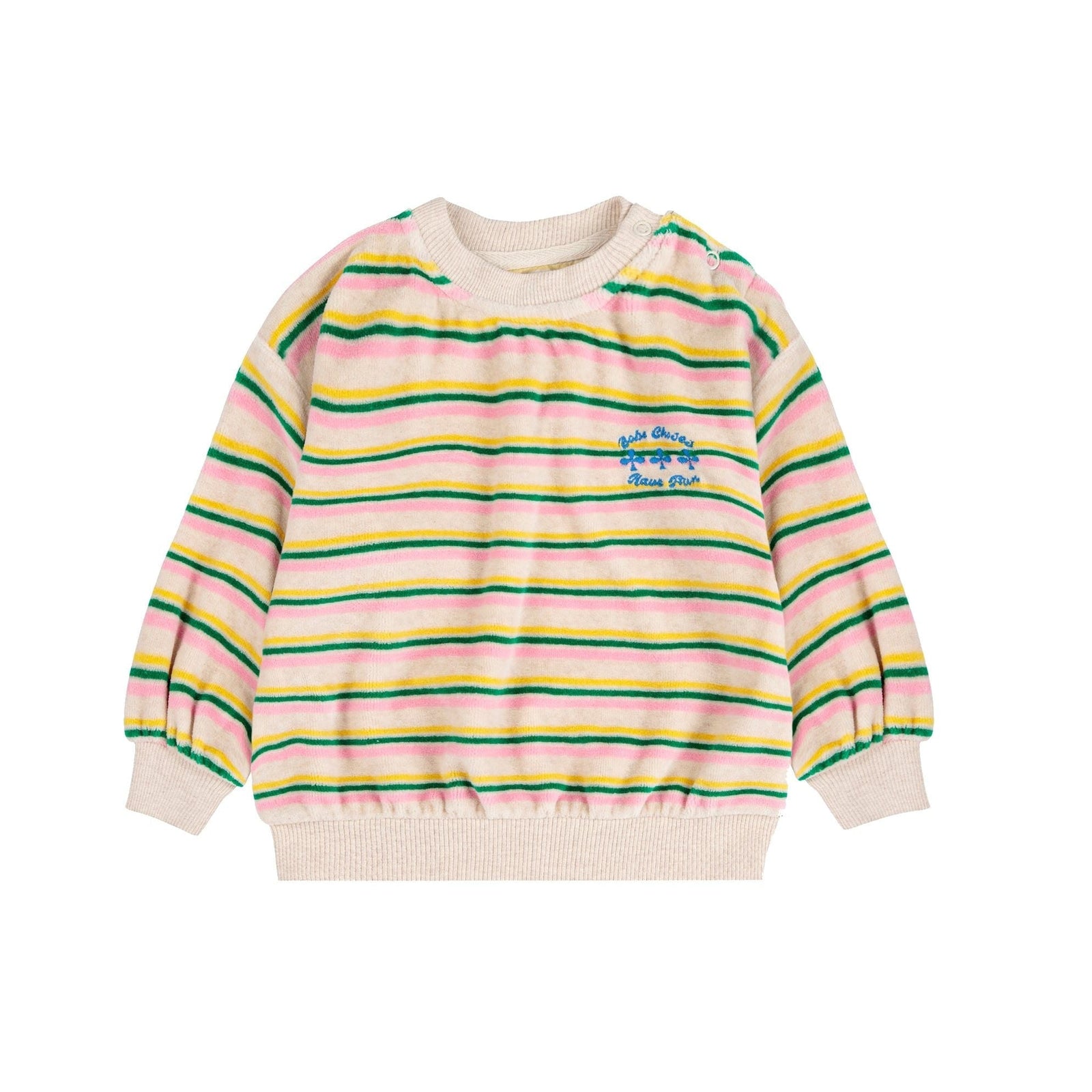 Baby Have Fun Striped Sweatshirt