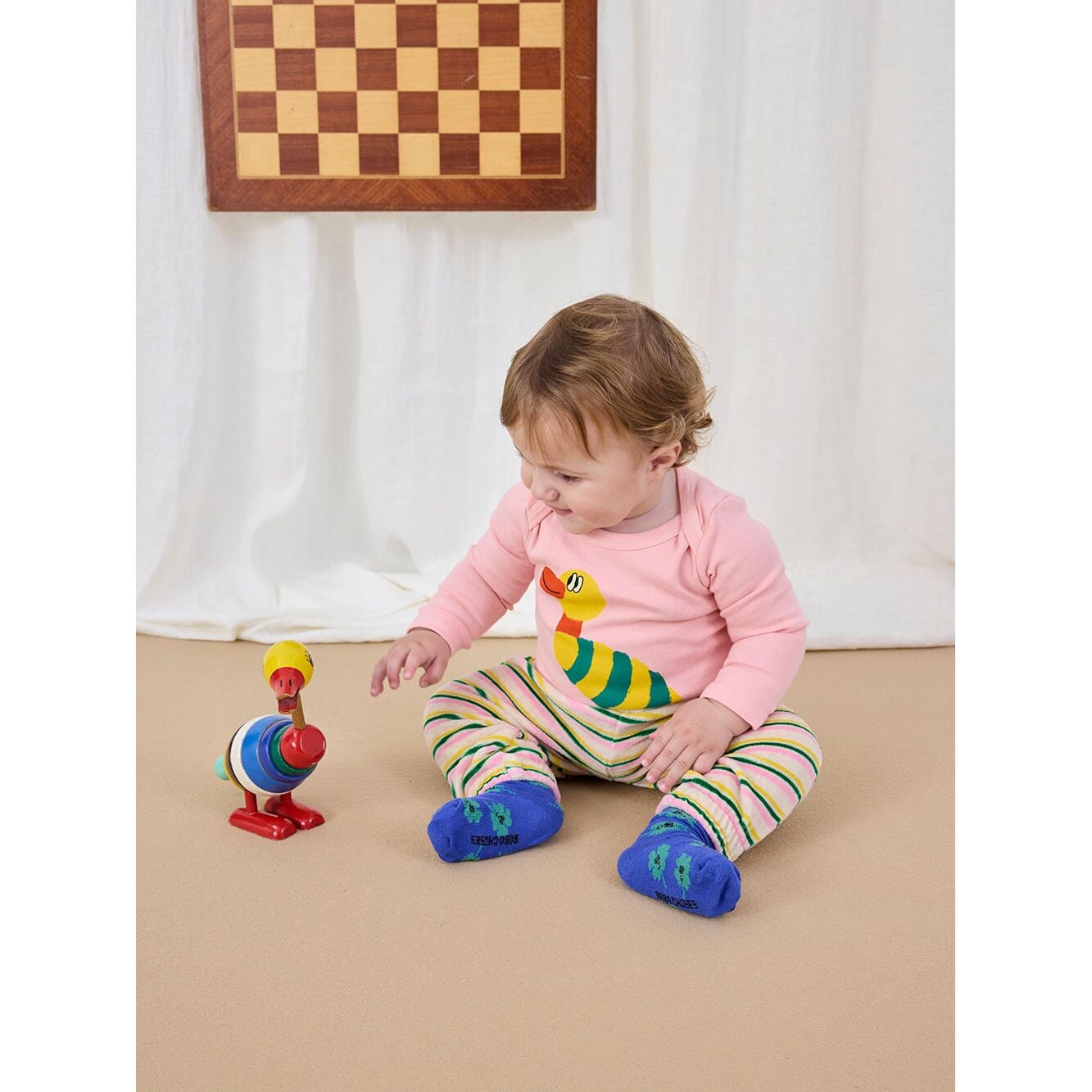 Baby Bobo Choses Striped Leggings