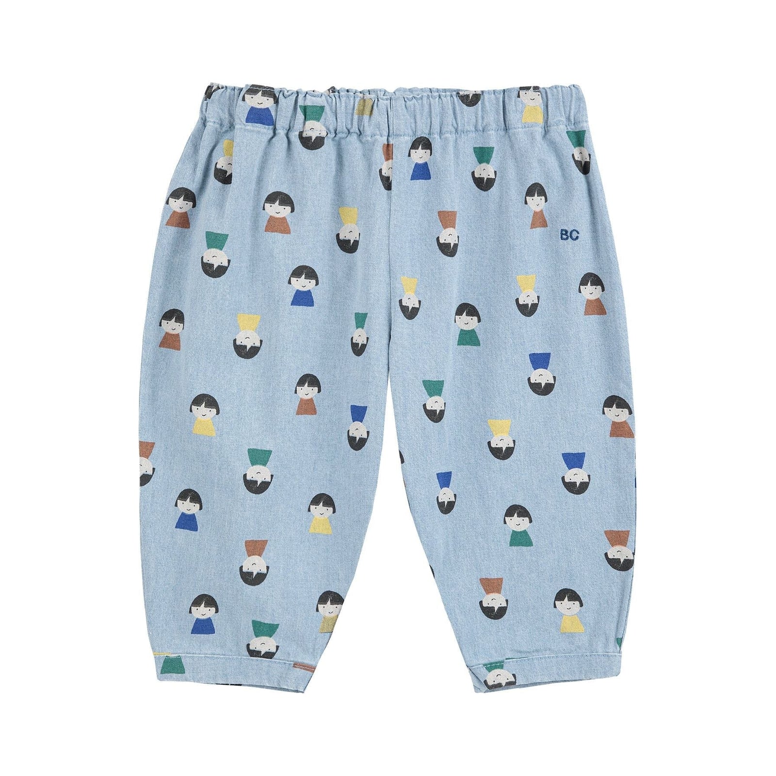 Baby Game Pawns All Over Light Denim Pants