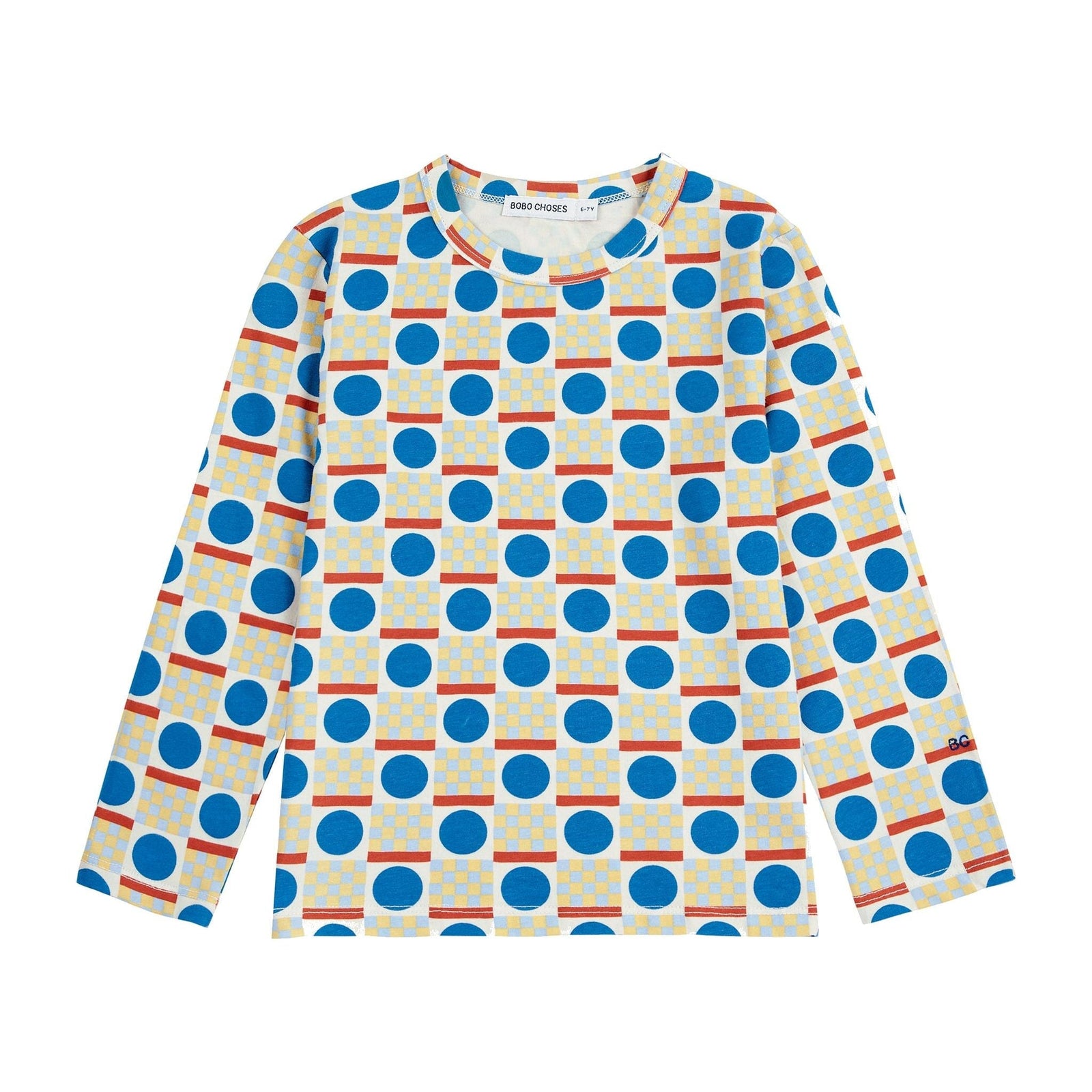 Geometric Scacs All Over T-Shirt