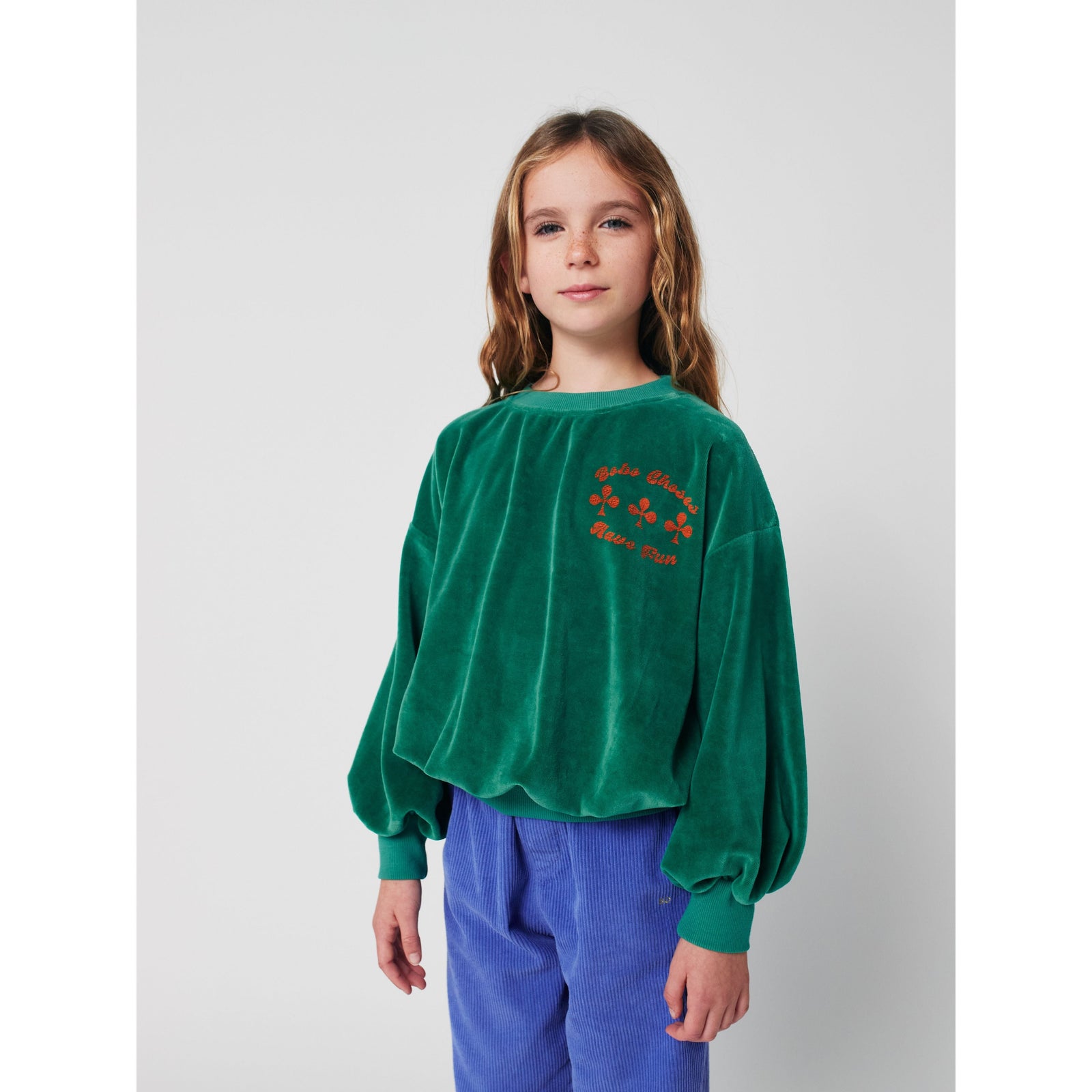 Have Fun Velvet Sweatshirt