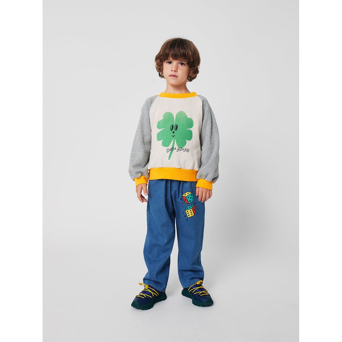 Roll The Dice Light Denim Pants