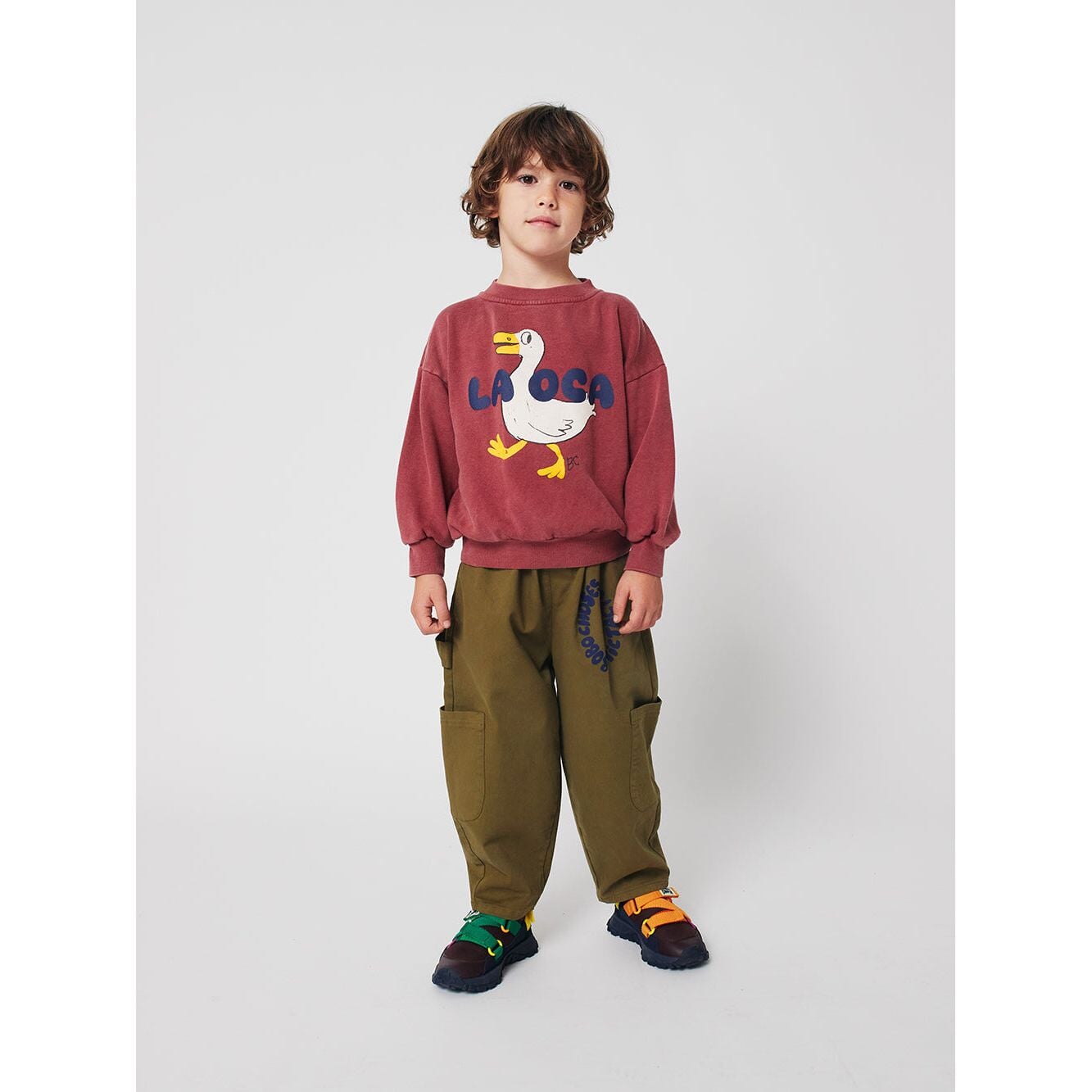 Tic Tac Toe Woven Cargo Pants