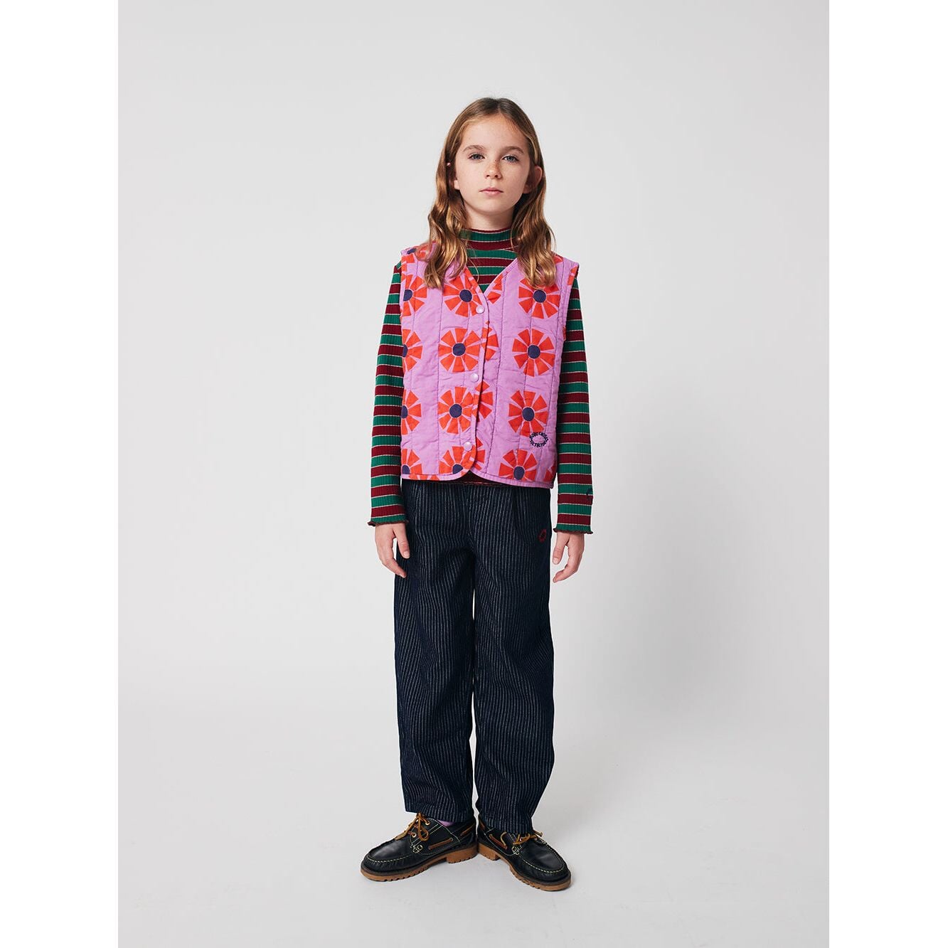 Tic Tac Toe Denim Pants