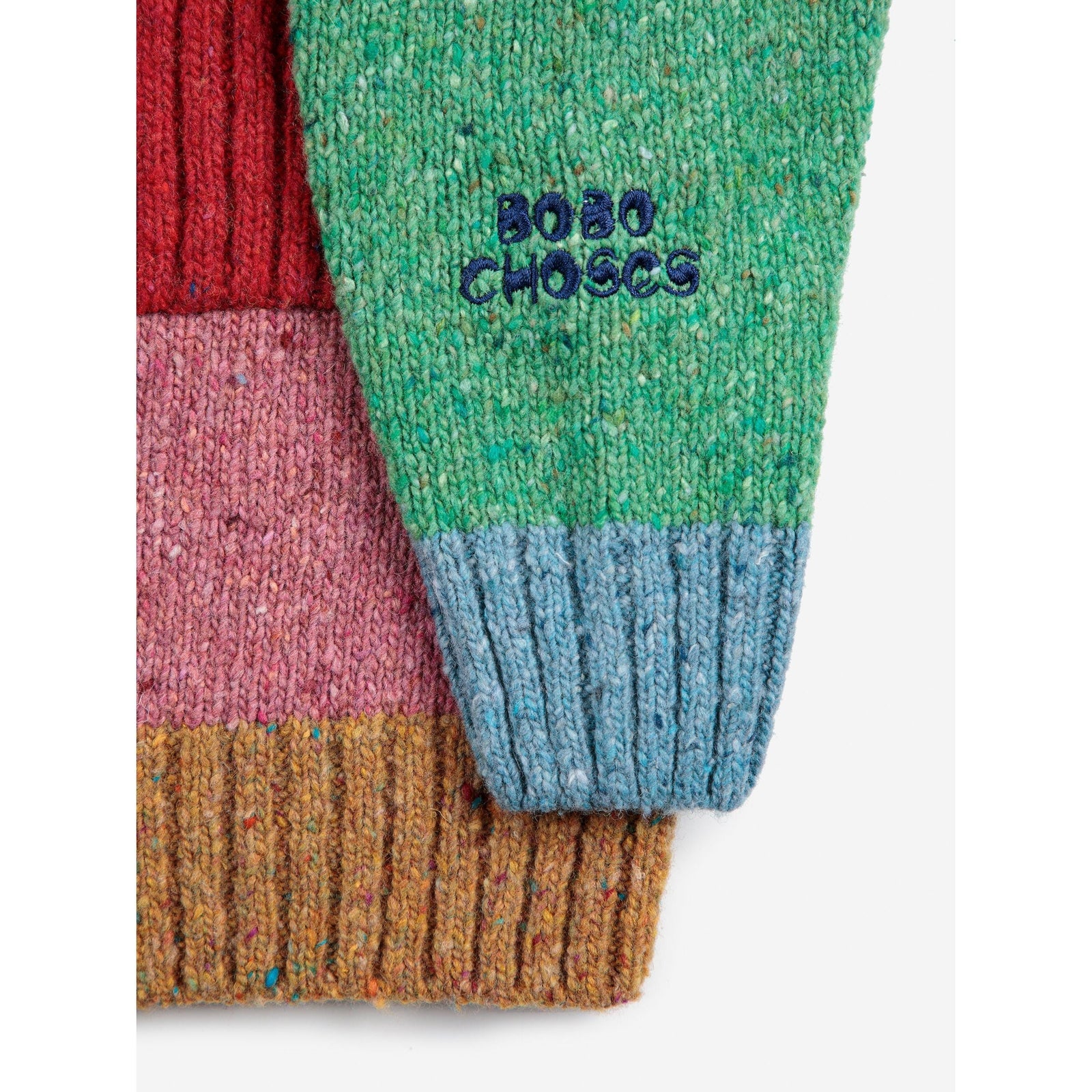 Bobo Choses Color Block Cardigan
