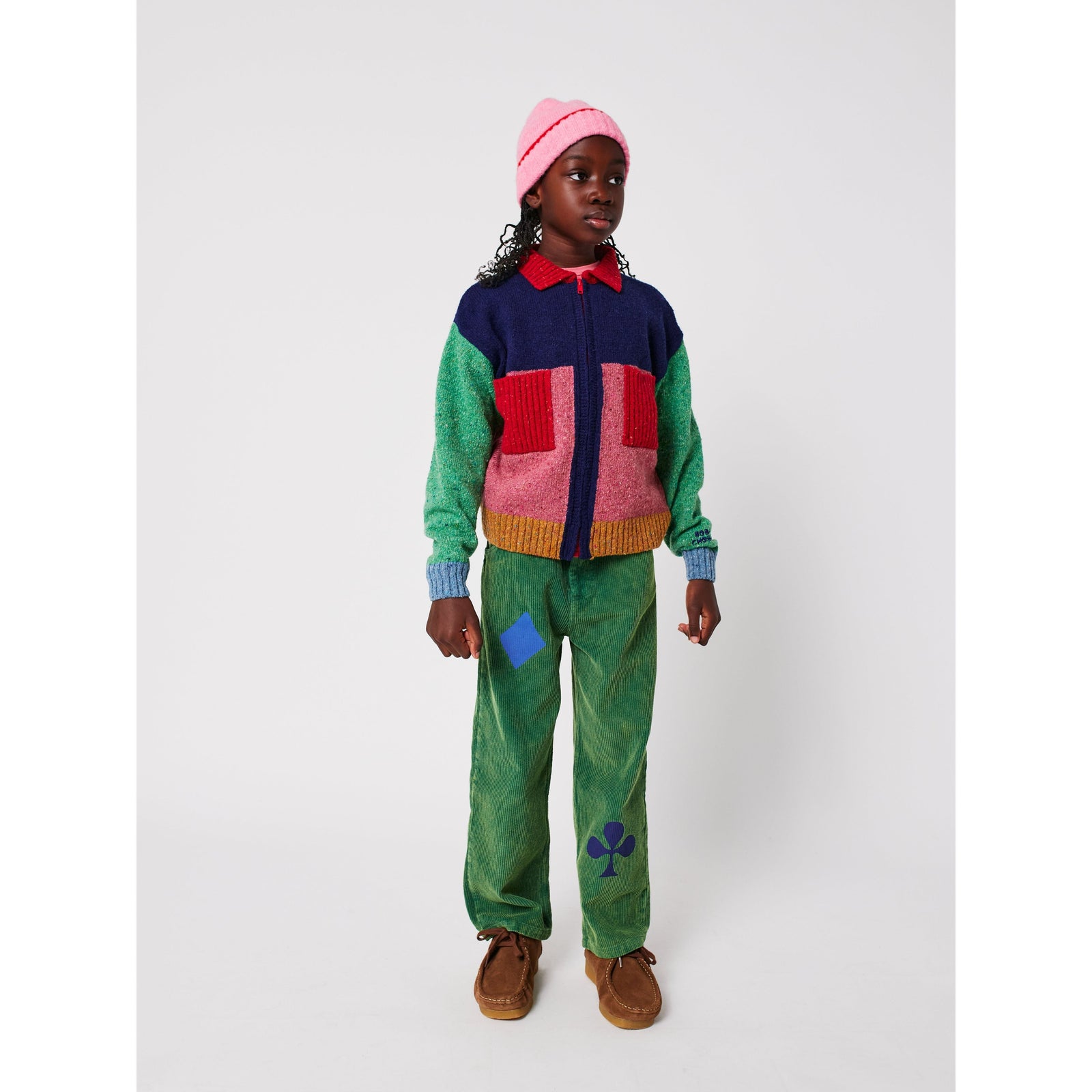 Bobo Choses Color Block Cardigan