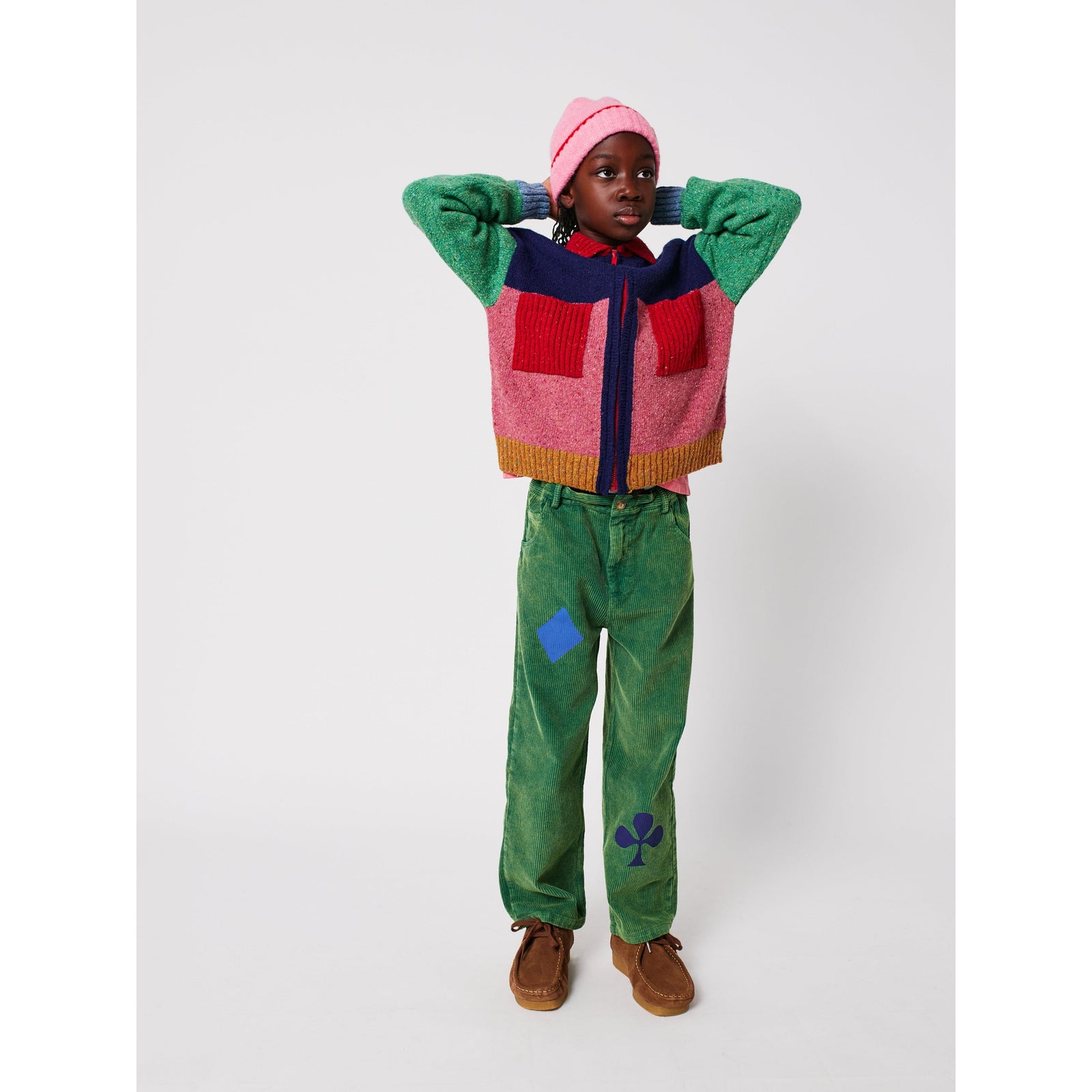 Bobo Choses Color Block Cardigan