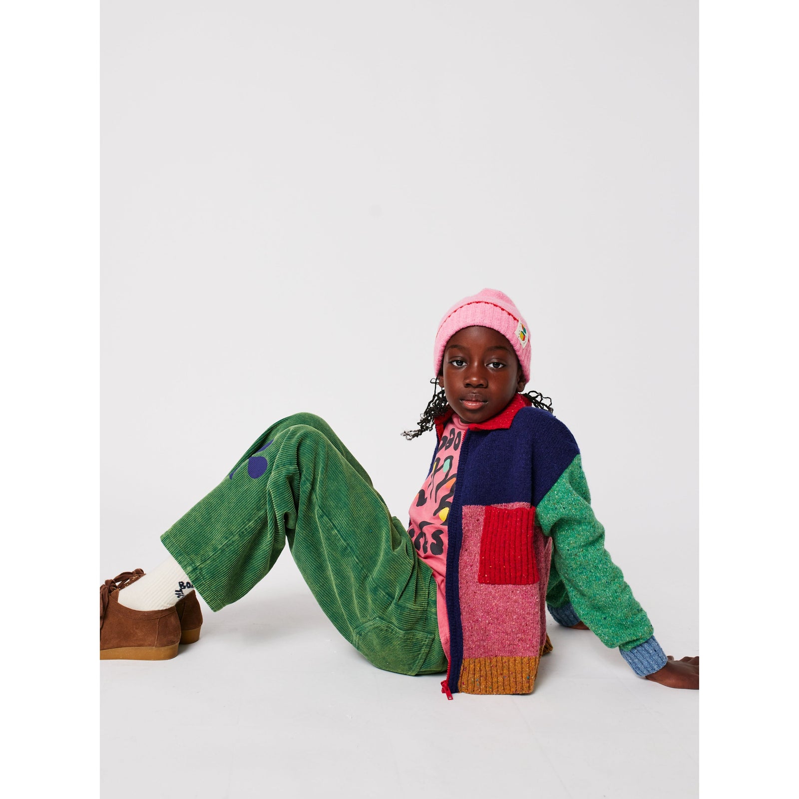 Bobo Choses Color Block Cardigan