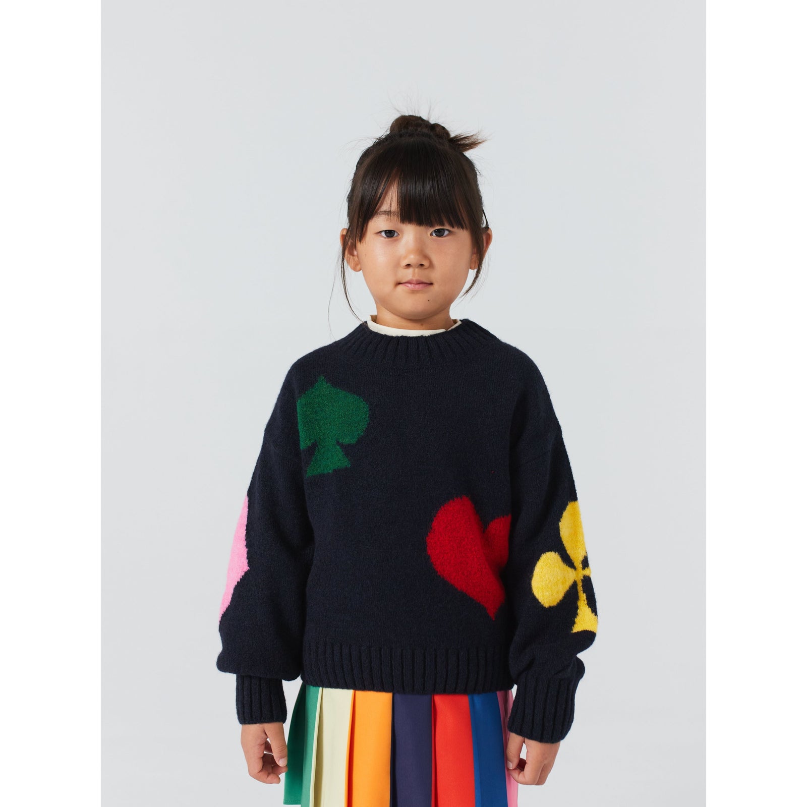 Bobo Joker Jacquard Turtle Neck Jumper