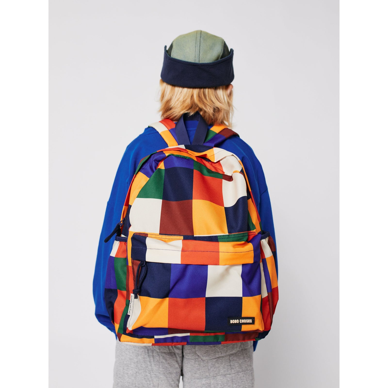 Multicolor Tiles School Bag