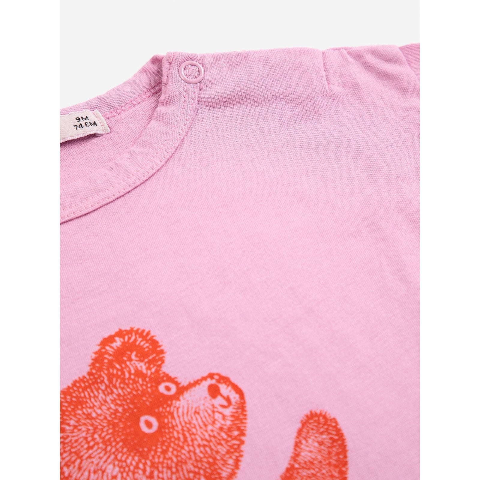 Bobo Choses Softpaw Monster T-Shirt, All About Monsters collection, view 2