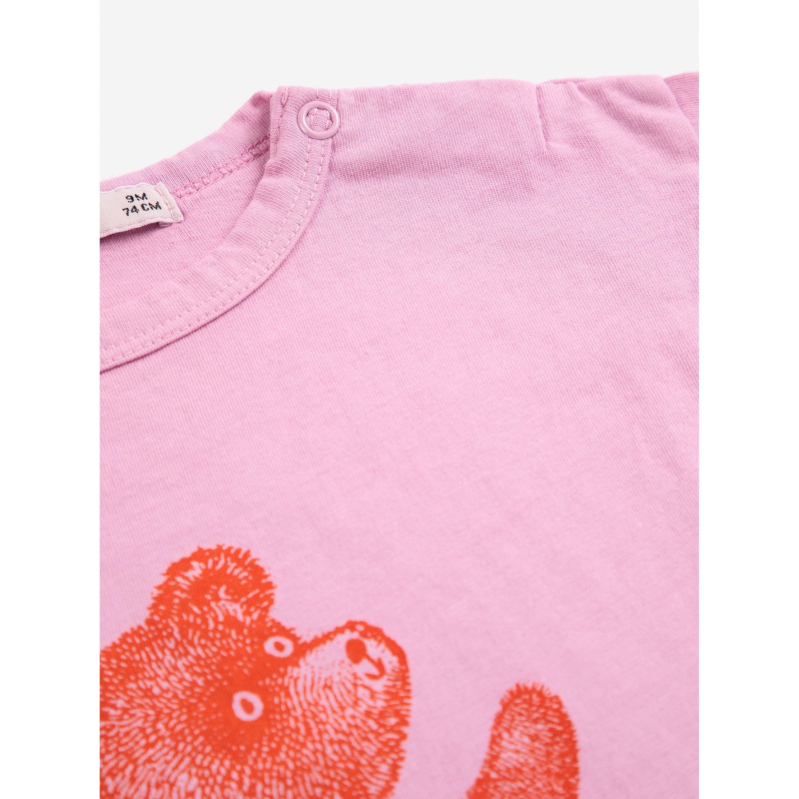 Bobo Choses Softpaw Monster T-Shirt, All About Monsters collection, view 2