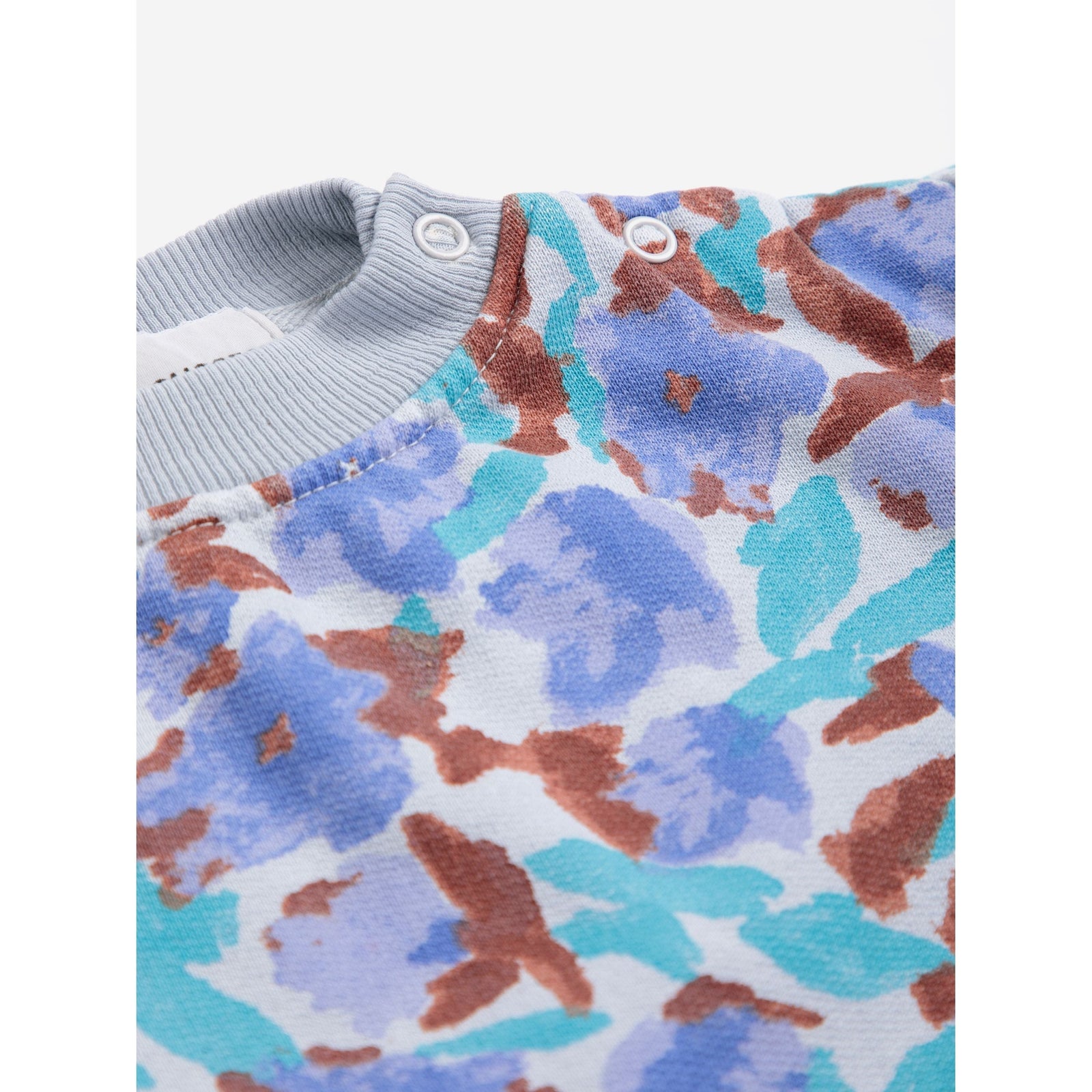 Bobo Choses Watercolor All Over Sweatshirt, All About Monsters collection, view 3