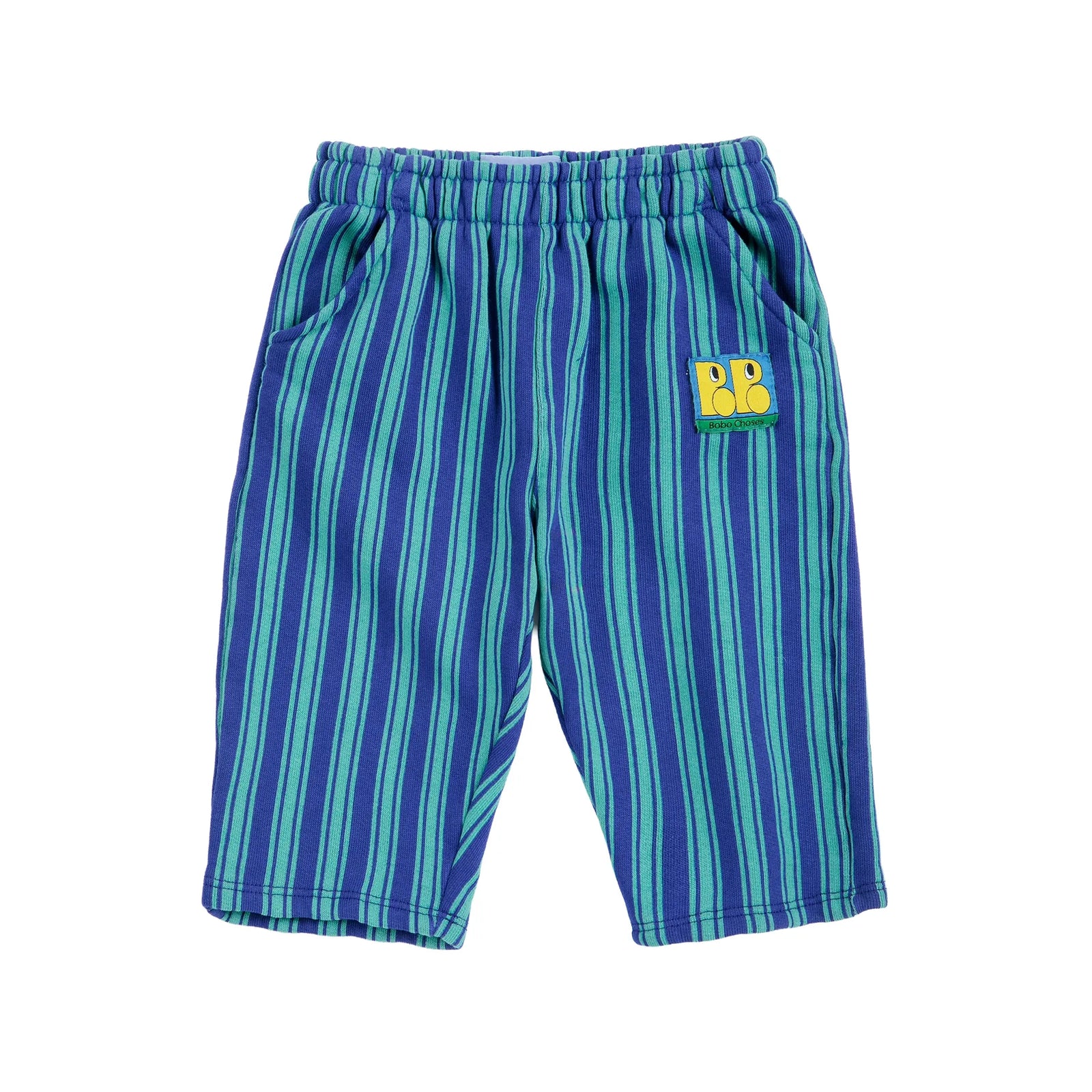 Bobo Choses Booo Bo Choses Tag Stripes Jogging Pants, All About Monsters collection