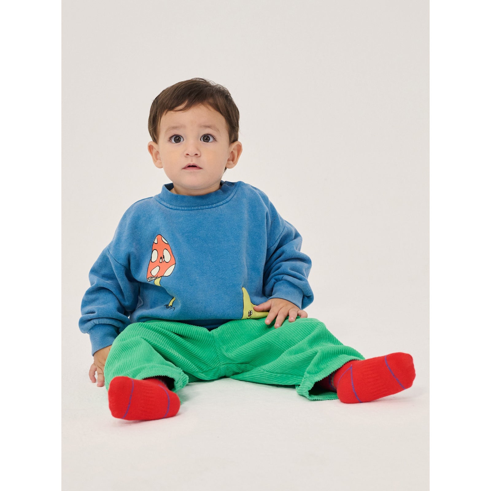 Bobo Choses Mush Monsters Duo Corduroy Pants, All About Monsters collection, view 9