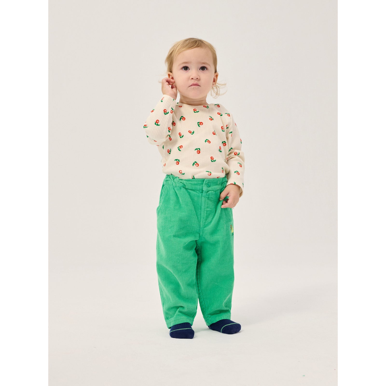 Bobo Choses Mush Monsters Duo Corduroy Pants, All About Monsters collection, view 7
