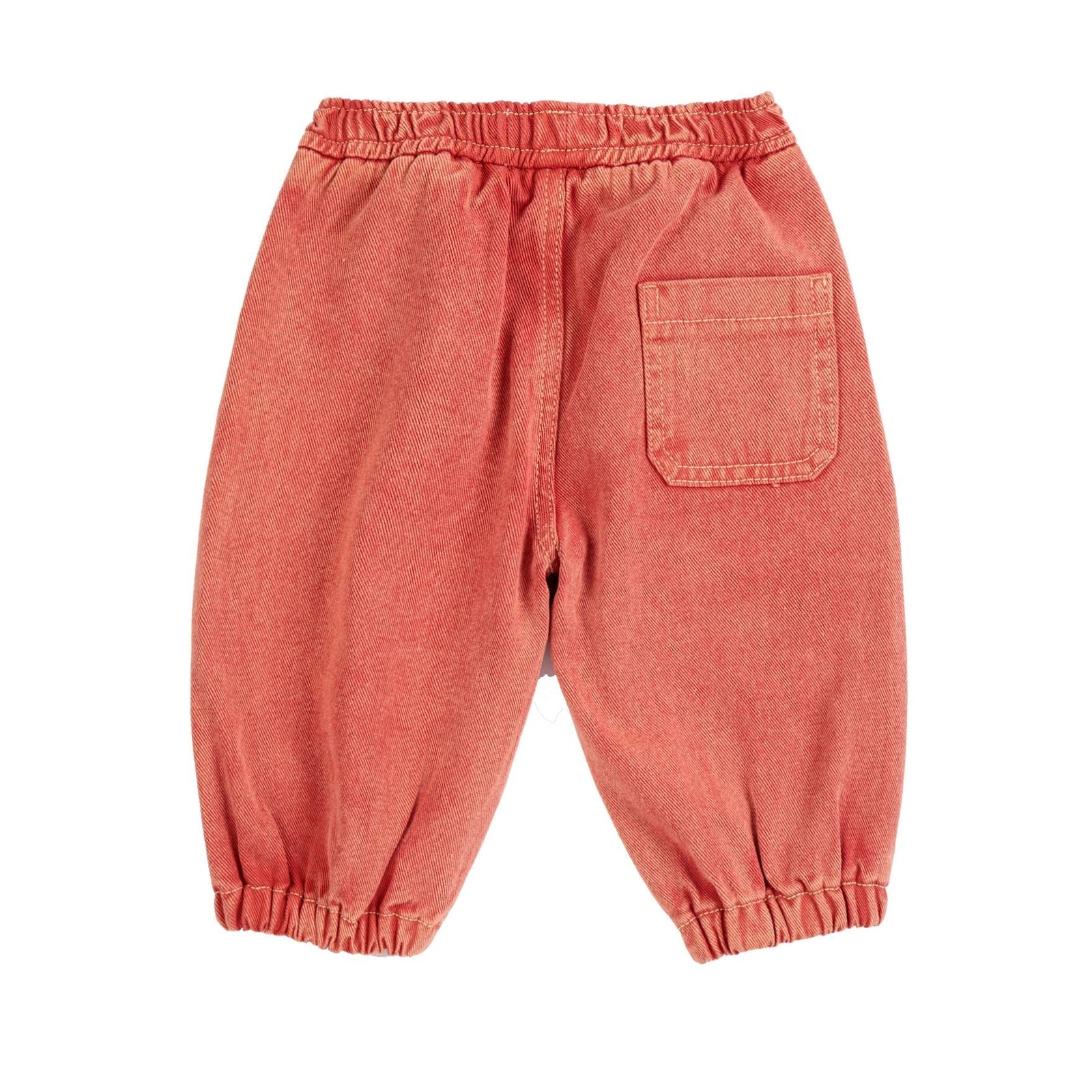 Bobo Choses Booo Bo Choses Tag Denim Pants, All About Monsters collection, view 3
