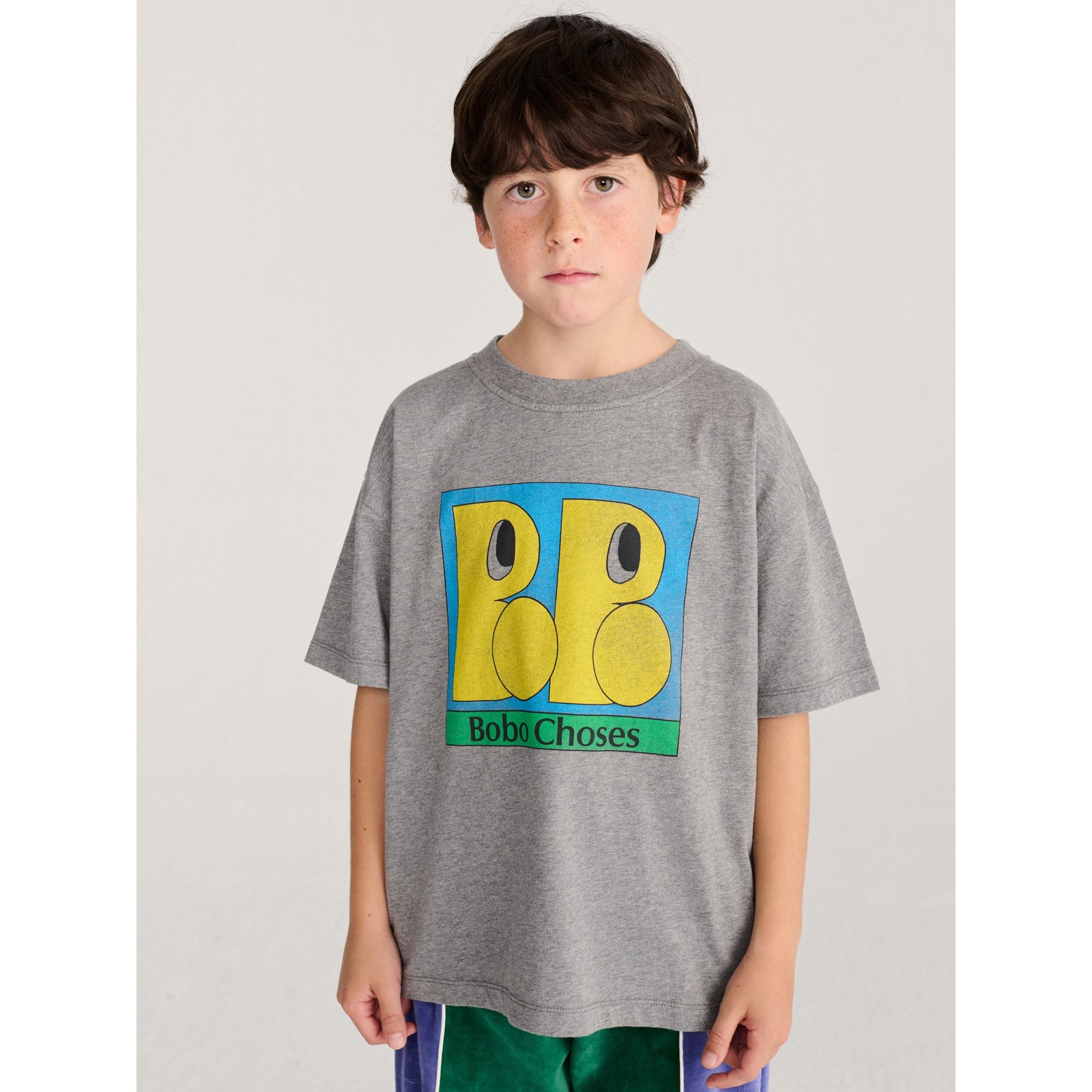 Bobo Choses Boo Bo Choses T-Shirt, All About Monsters collection, view 2