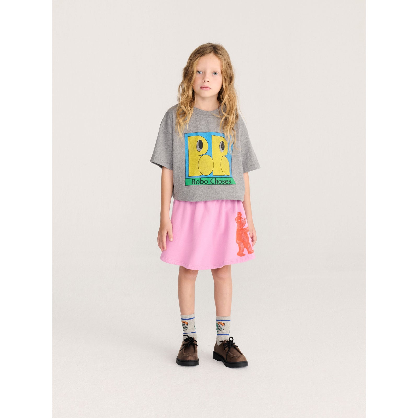 Bobo Choses Boo Bo Choses T-Shirt, All About Monsters collection, view 3