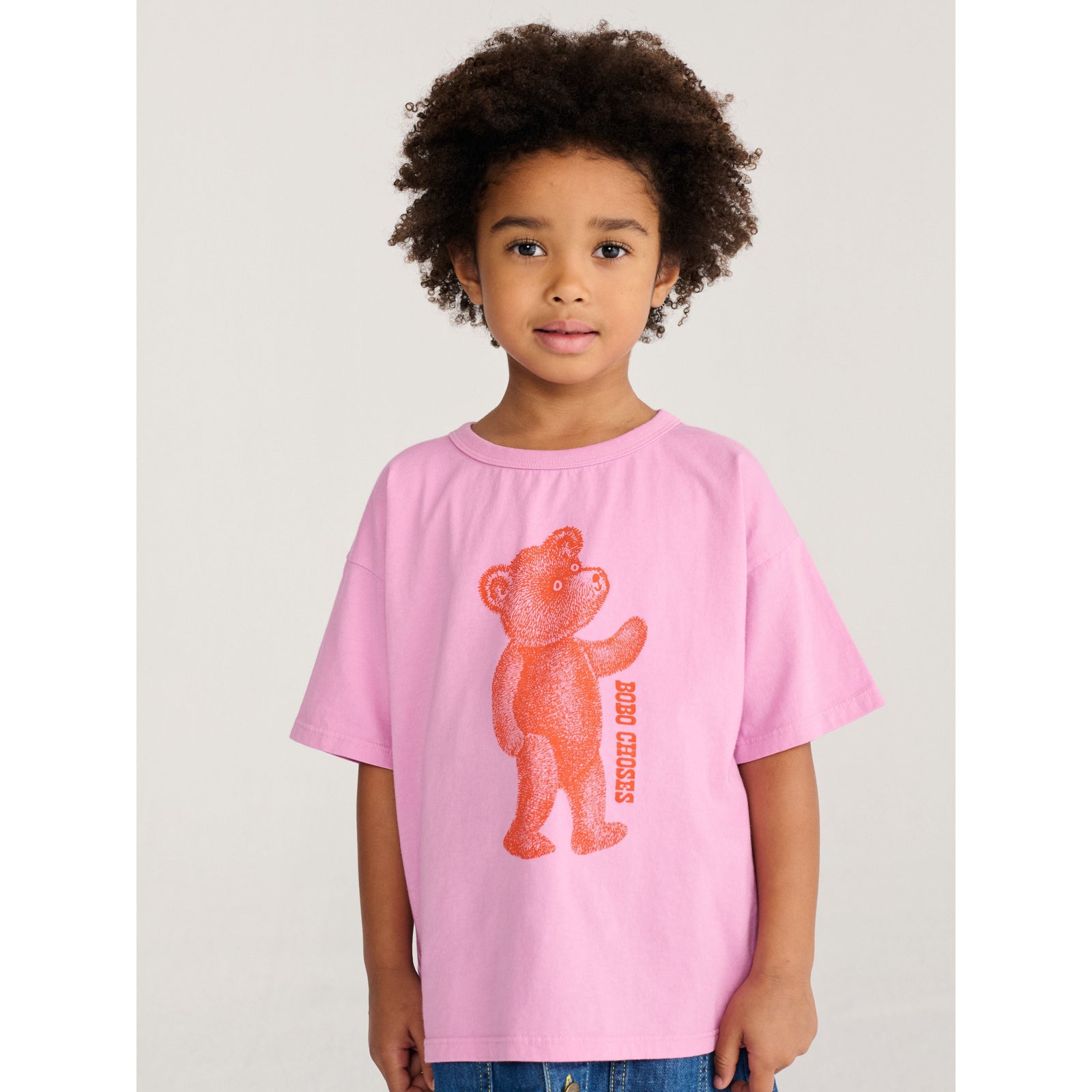 Bobo Choses Softpaw Monster T-Shirt, All About Monsters collection, view 2
