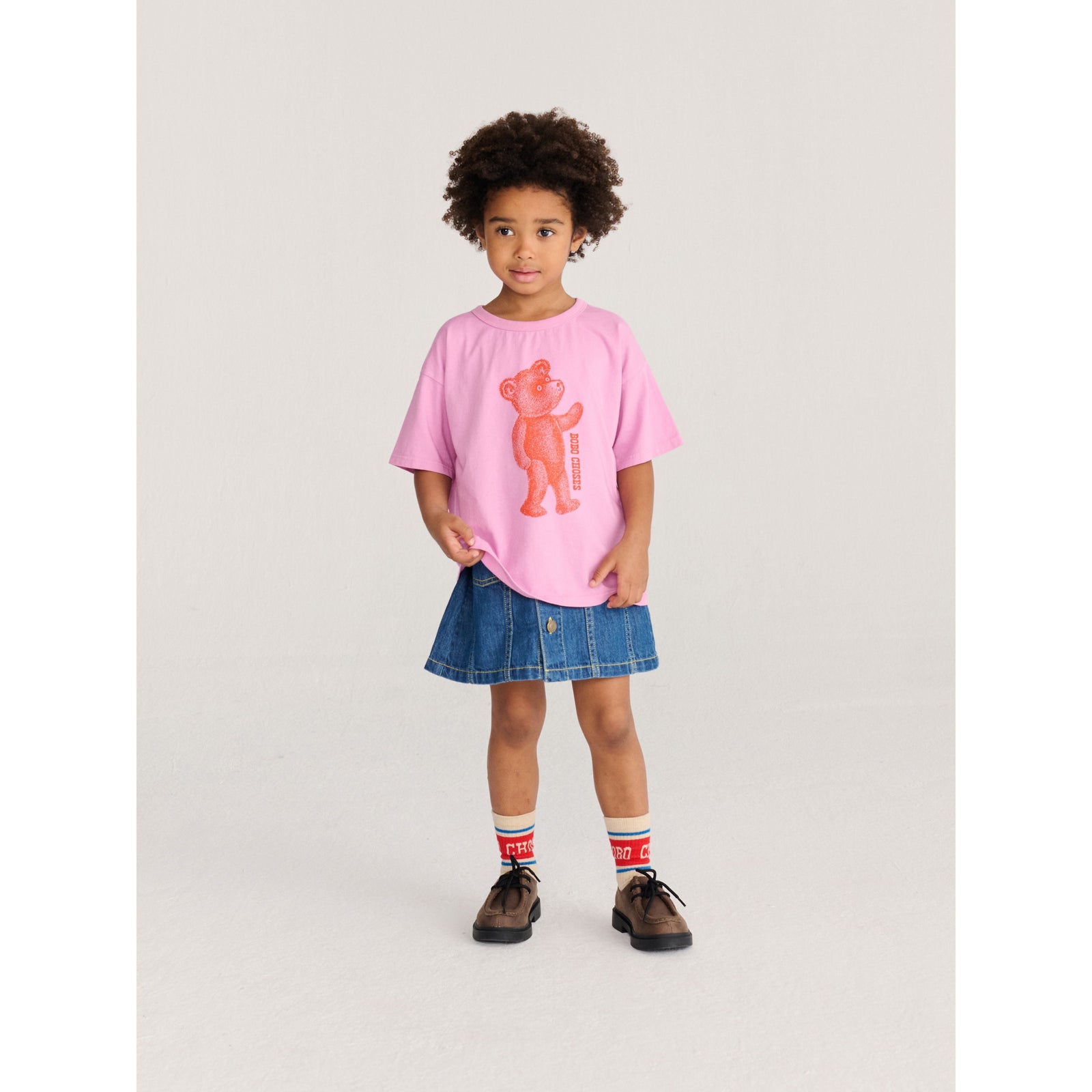 Bobo Choses Softpaw Monster T-Shirt, All About Monsters collection, view 3
