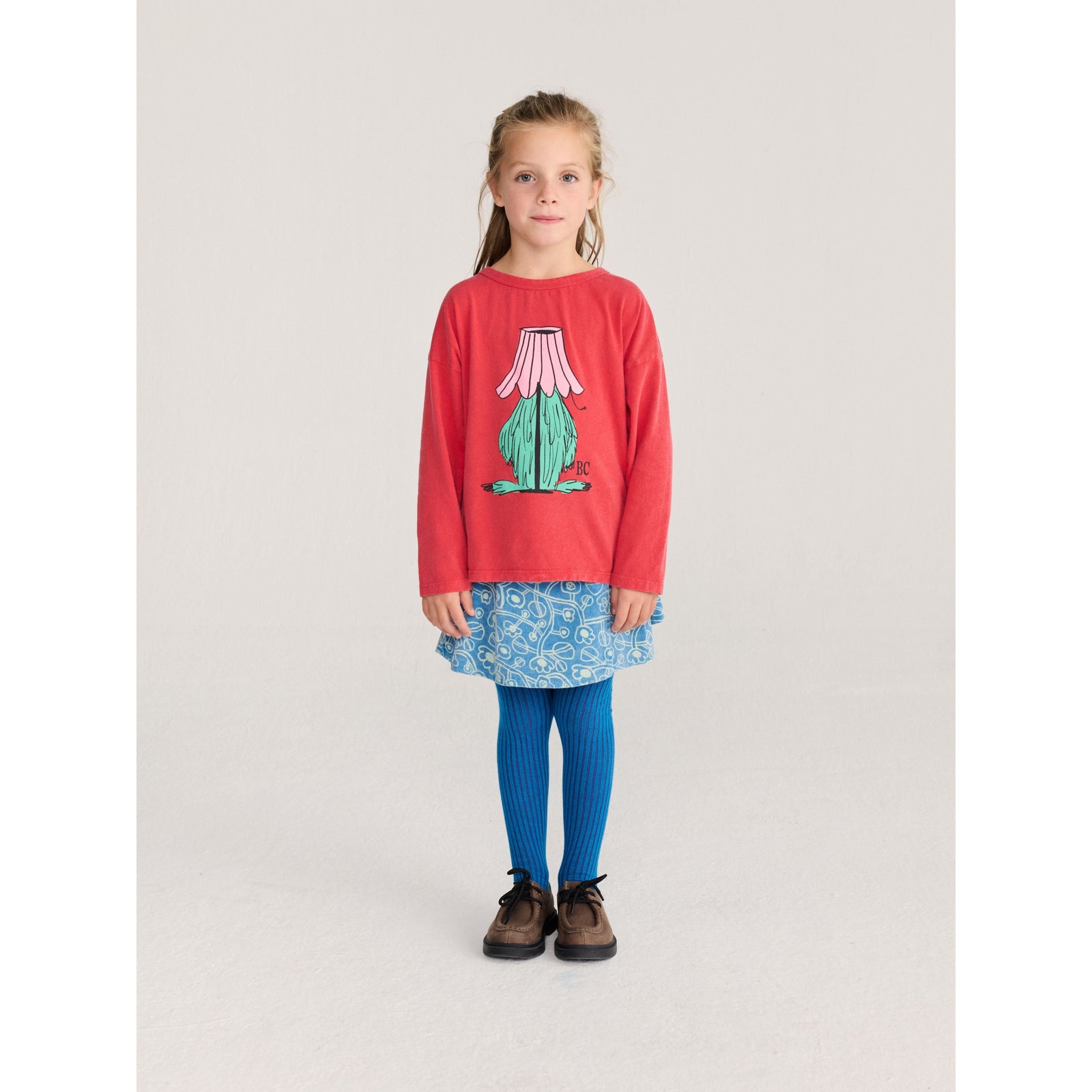 Bobo Choses Hidden Monster T-Shirt, All About Monsters collection, view 3
