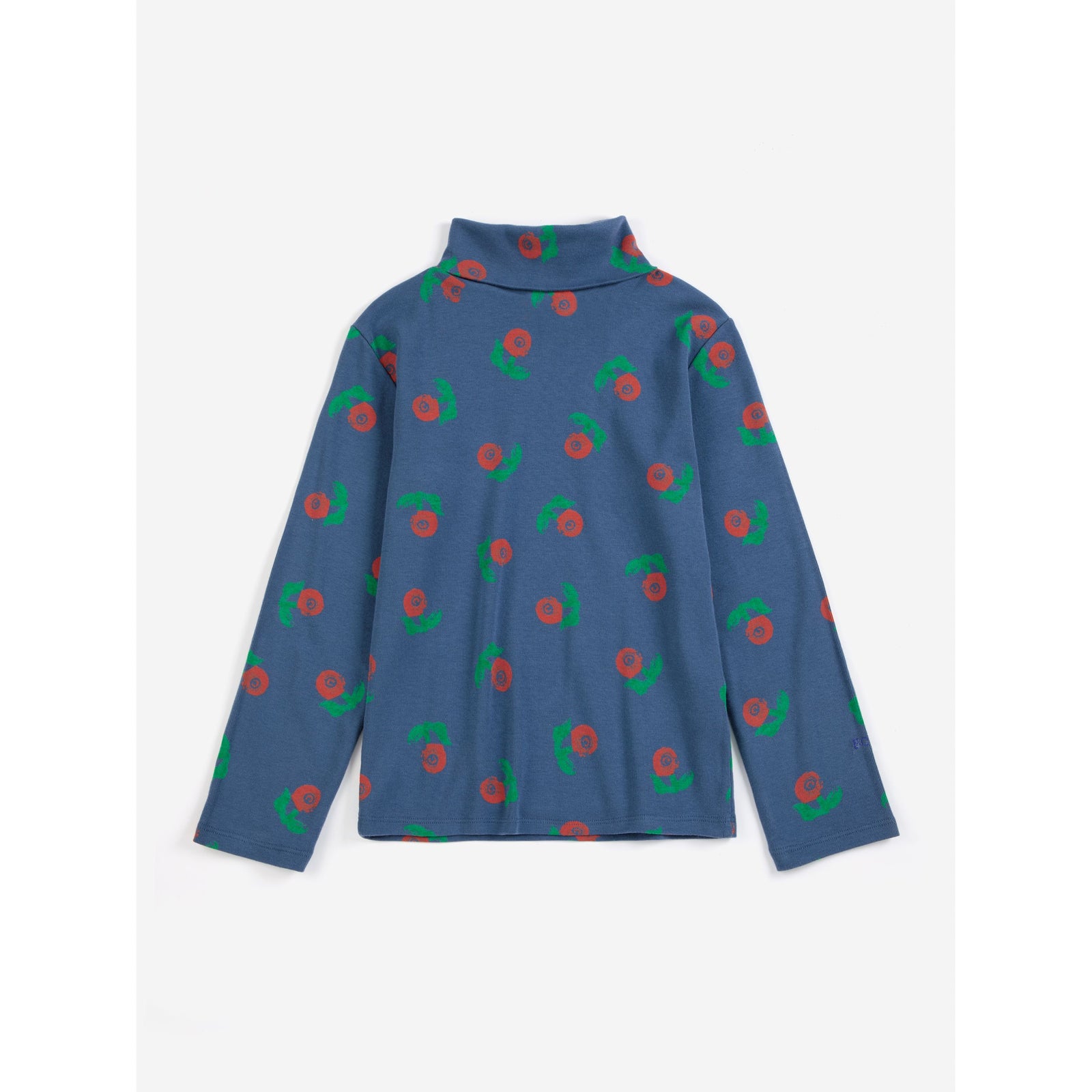 Stamp Bloom All Over Turtleneck T-Shirt