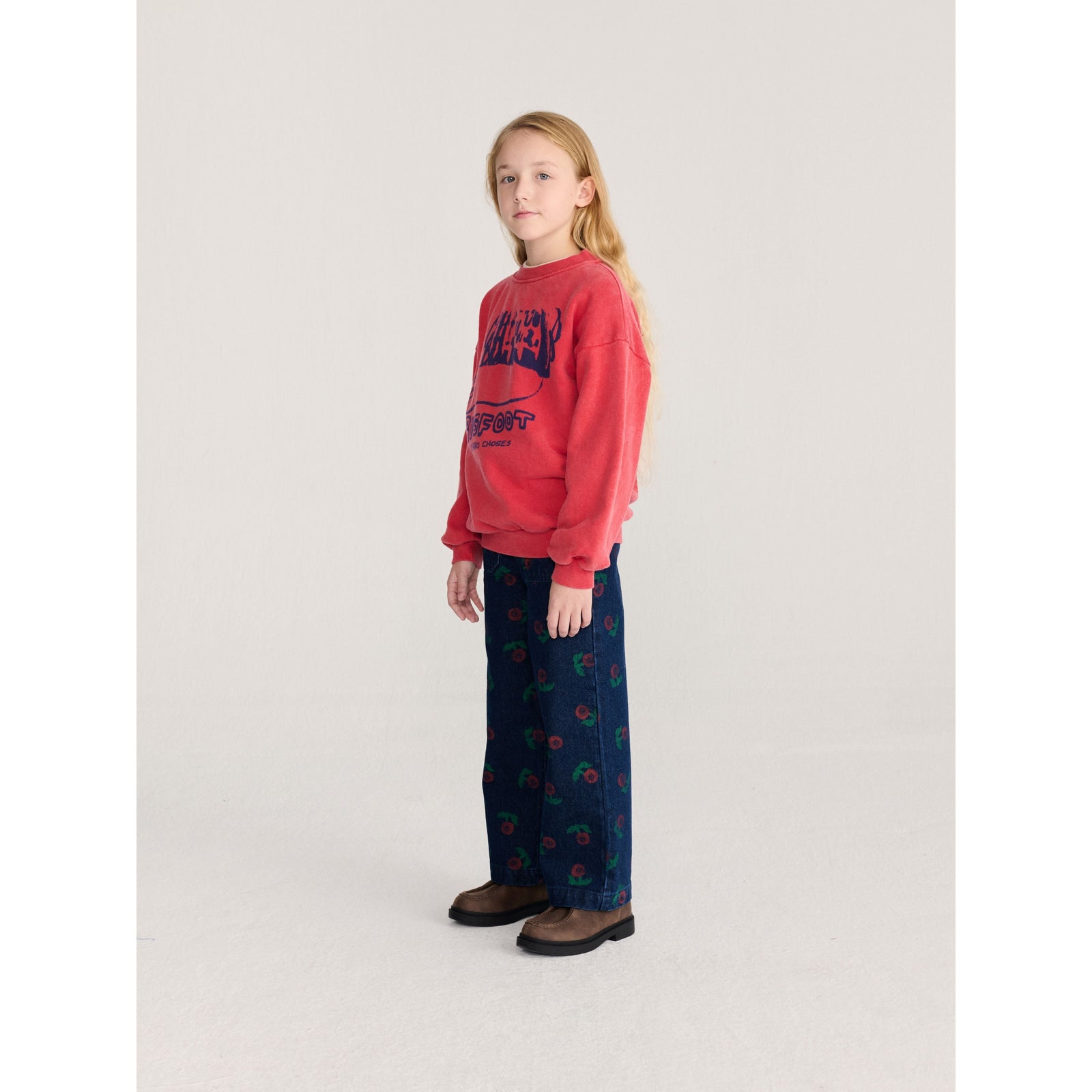 Bobo Choses Bigfoot By Bc Sweatshirt, All About Monsters collection, view 4