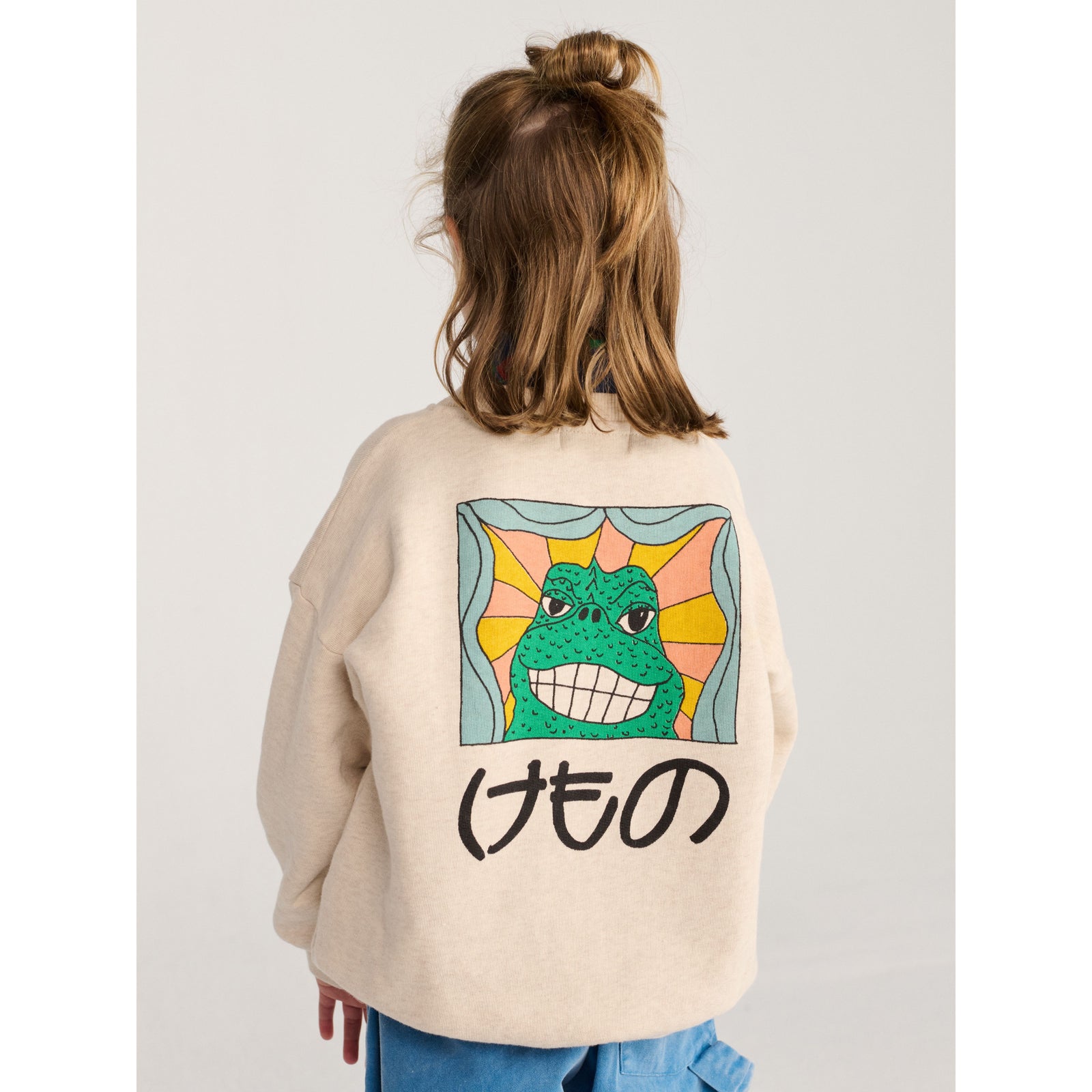 Bobo Choses Beast Sweatshirt, All About Monsters collection
