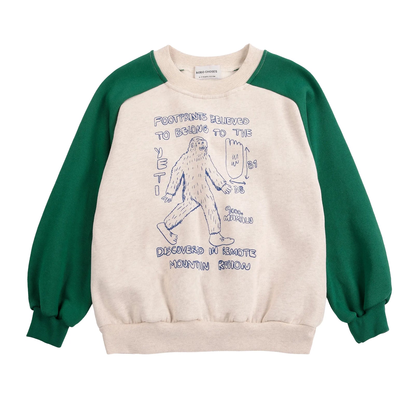 Mr. Footish Raglan Sweatshirt