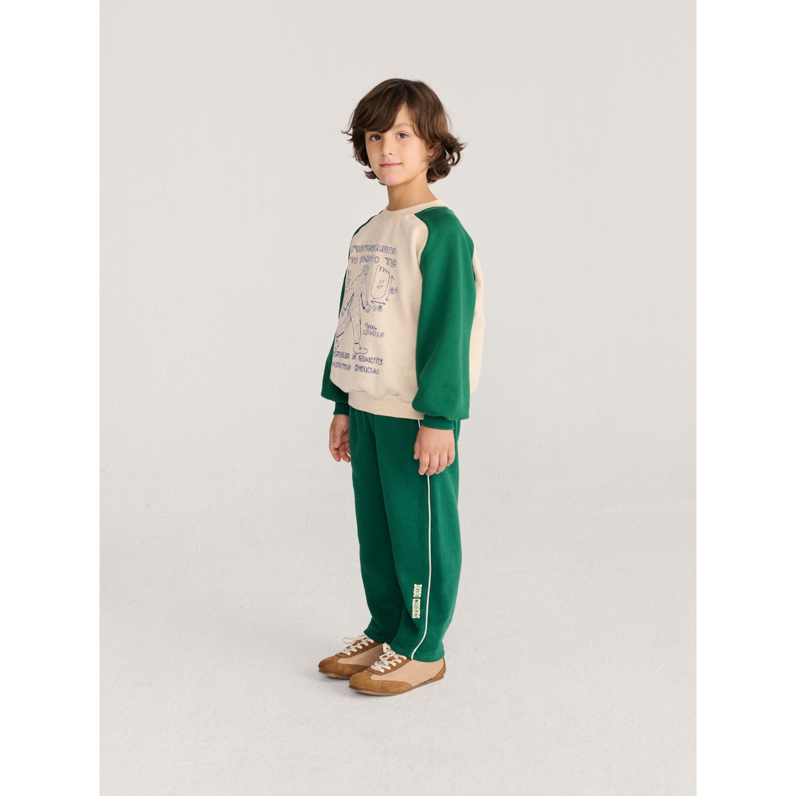 Mr. Footish Raglan Sweatshirt