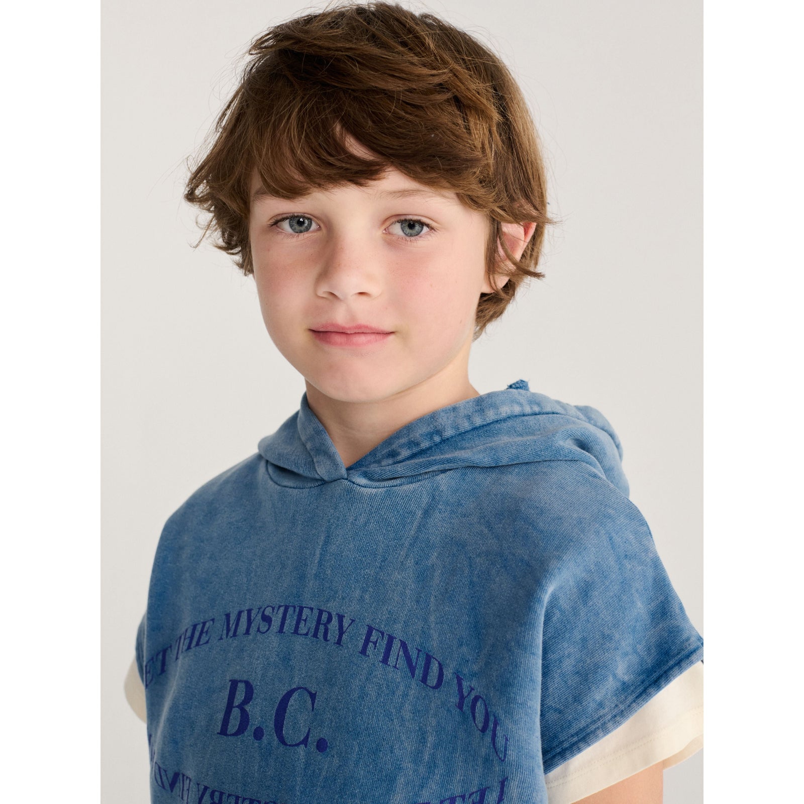 Bobo Choses Mystery Bc Sleeveless Hoodie, All About Monsters collection, view 2