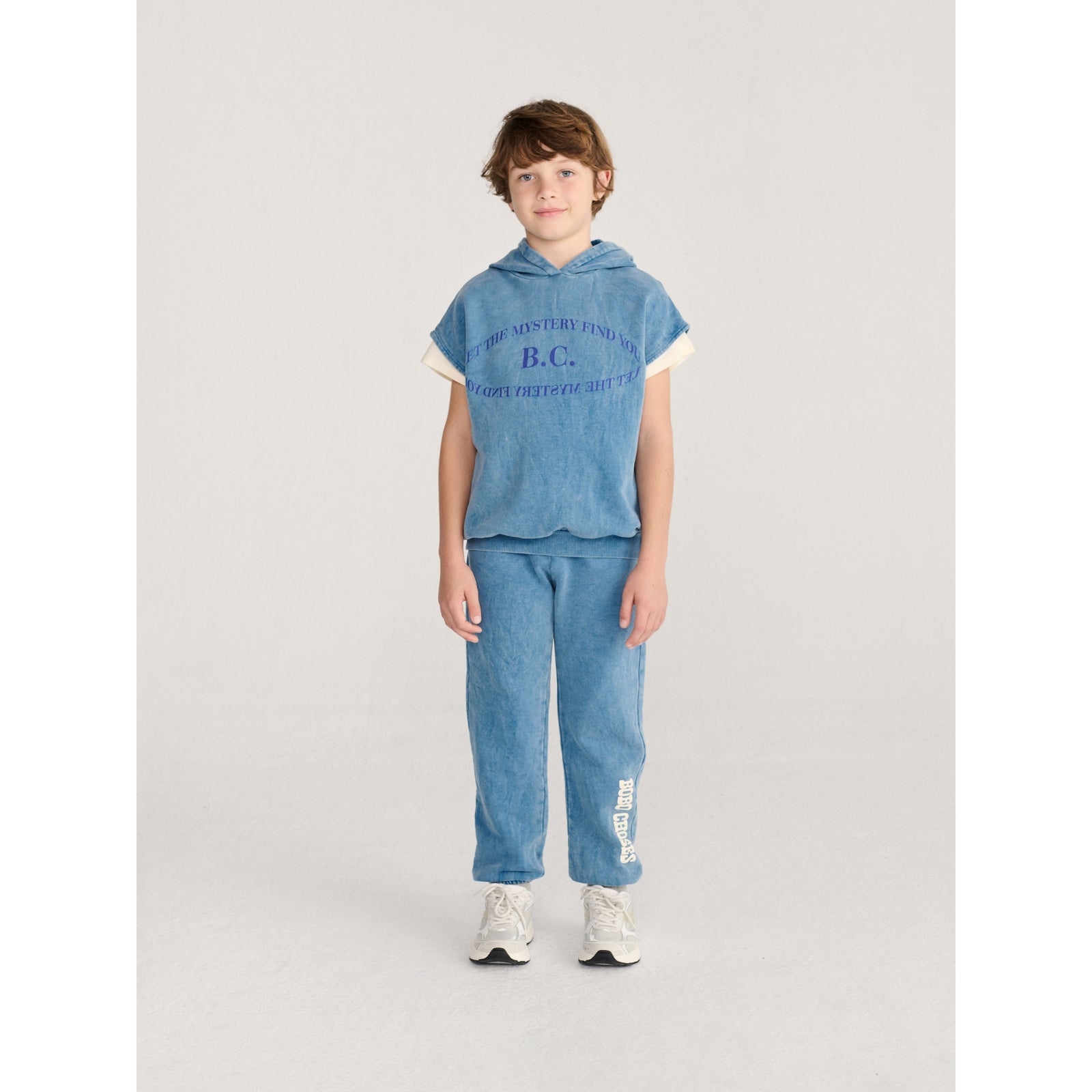 Bobo Choses Mystery Bc Sleeveless Hoodie, All About Monsters collection, view 4