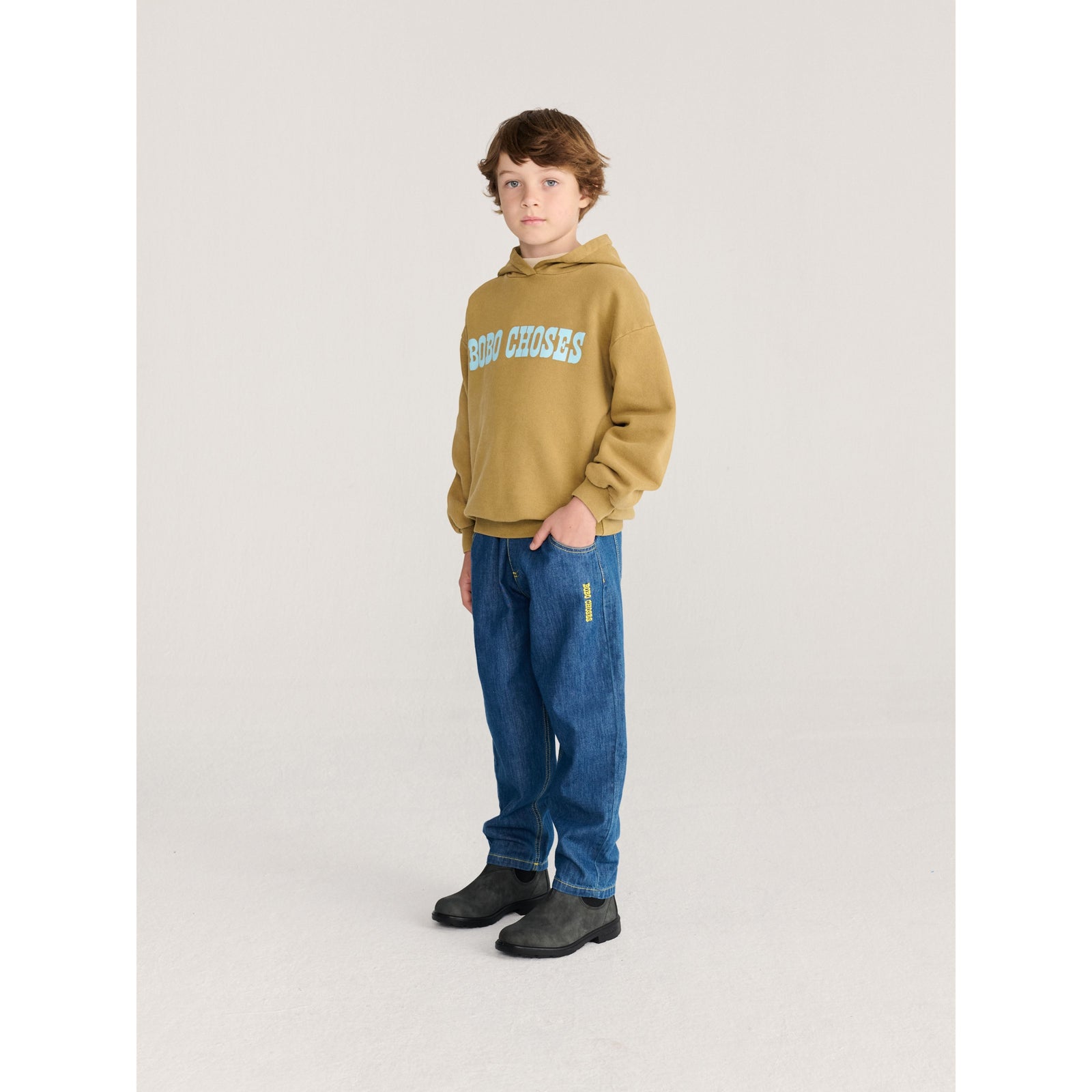 Bobo Choses Pop Hoodie, All About Monsters collection, view 4