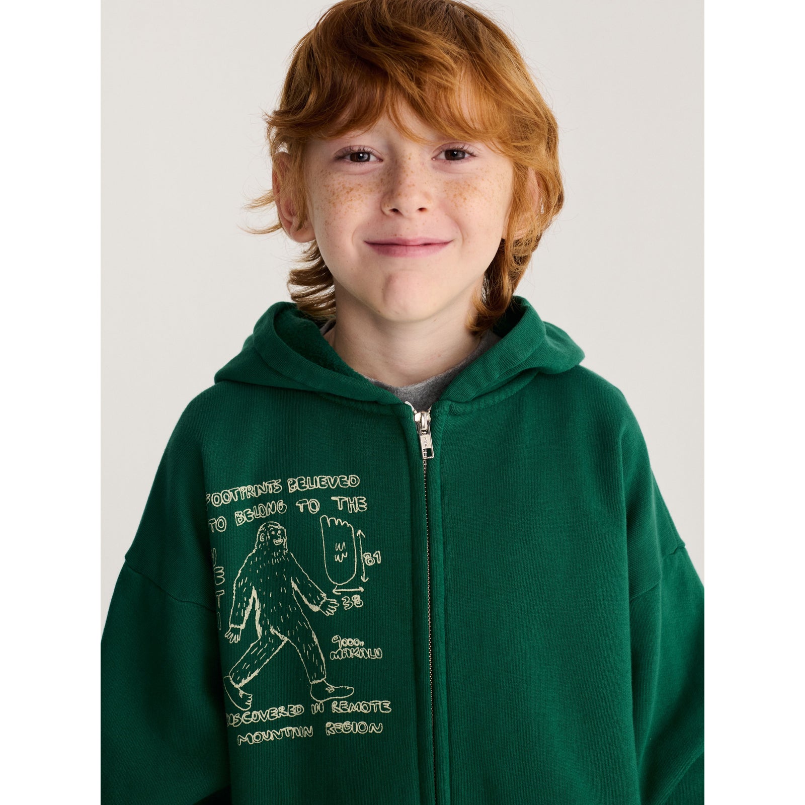 Mr. Footish Zipped Hoodie