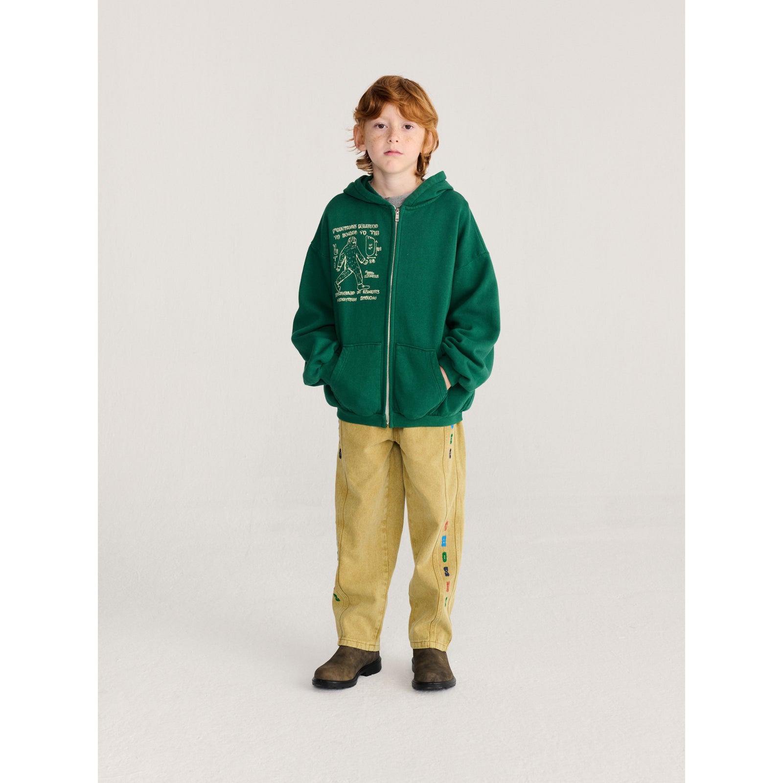 Mr. Footish Zipped Hoodie